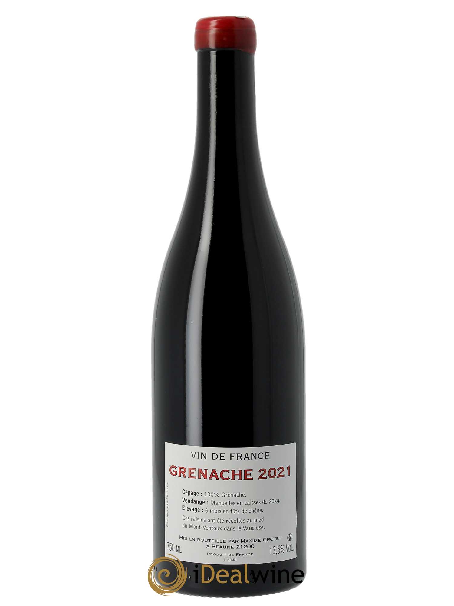 Vin de France Grenache Maxime Crotet 2021 - Lot of 1 bottle - 1
