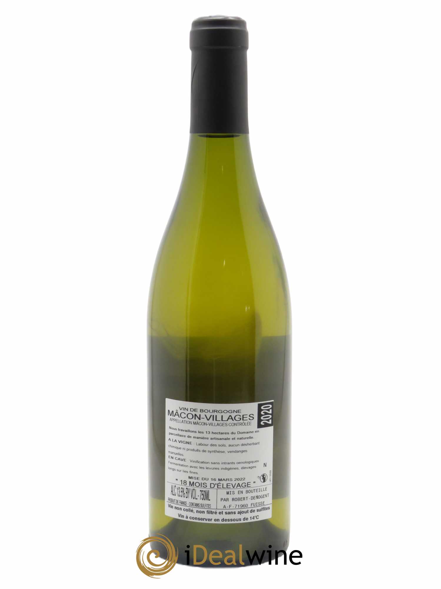 Mâcon-Villages Les Sardines Robert Denogent (Domaine) 2020 - Posten von 1 Flasche - 1