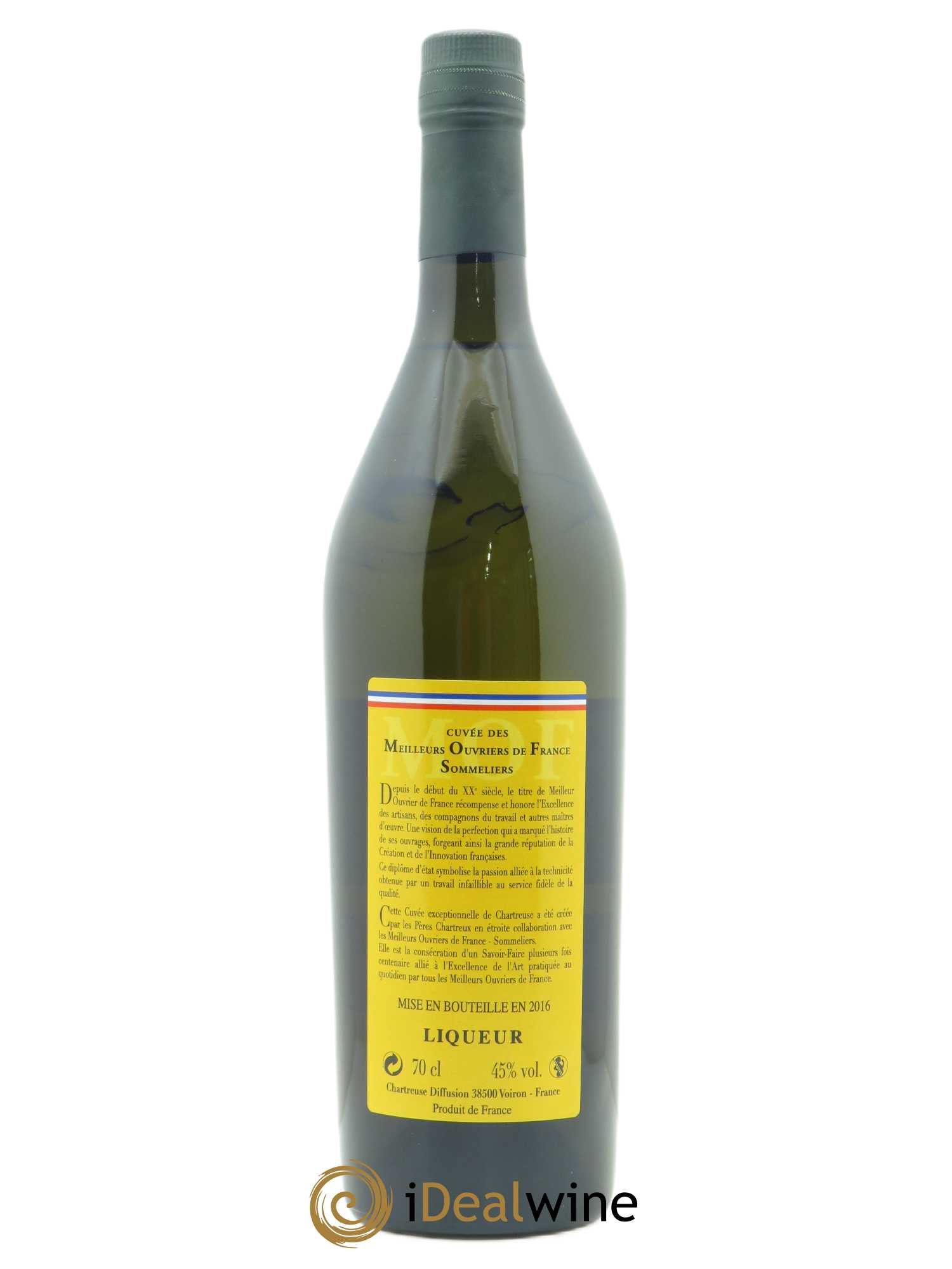 Chartreuse Meilleurs Ouvriers de France Sommeliers Pères Chartreux - Lot de 1 bouteille - 1