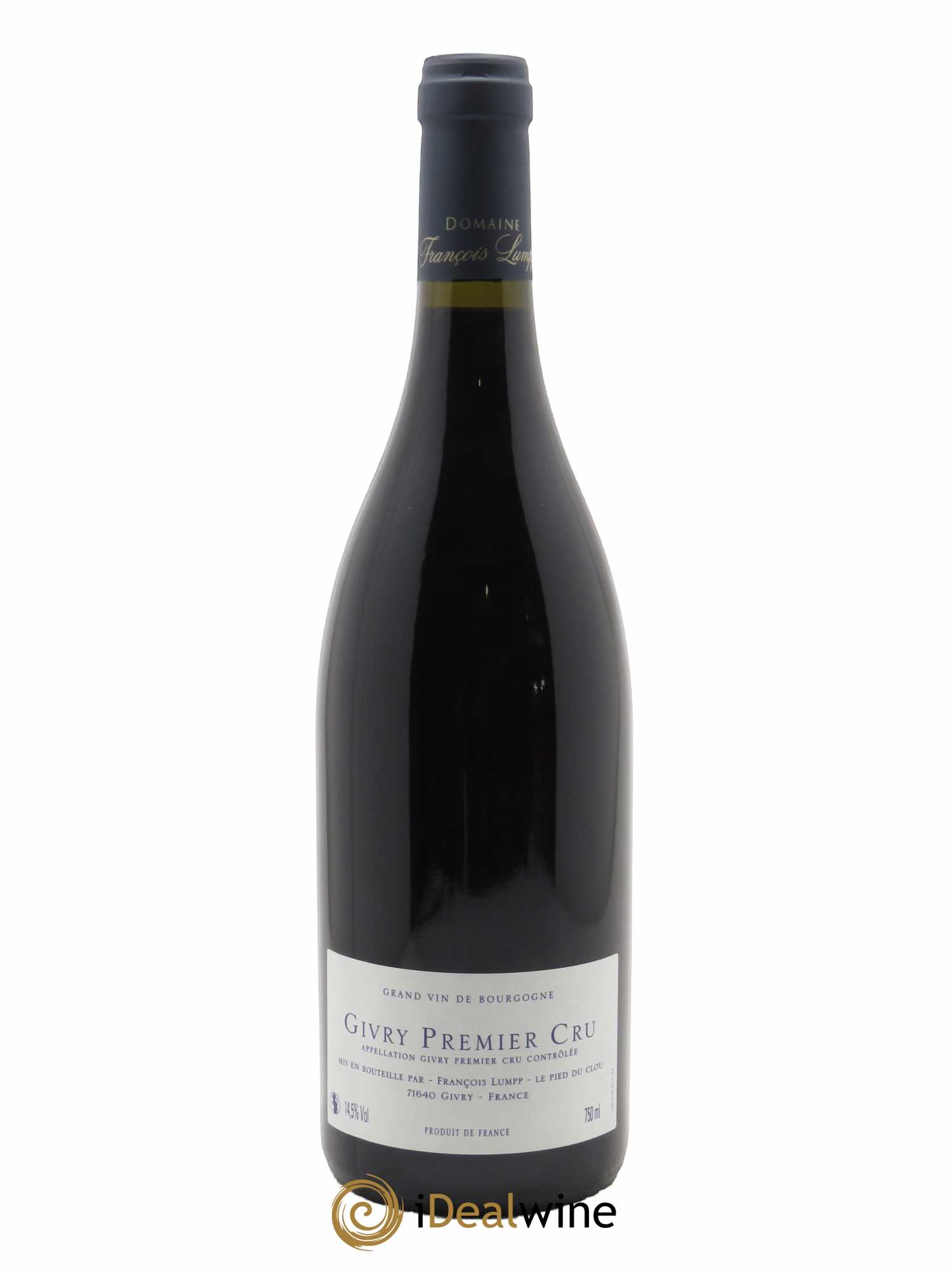 Givry 1er Cru A Vigne Rouge François Lumpp (Domaine) 2020 - Lot de 1 bouteille - 1