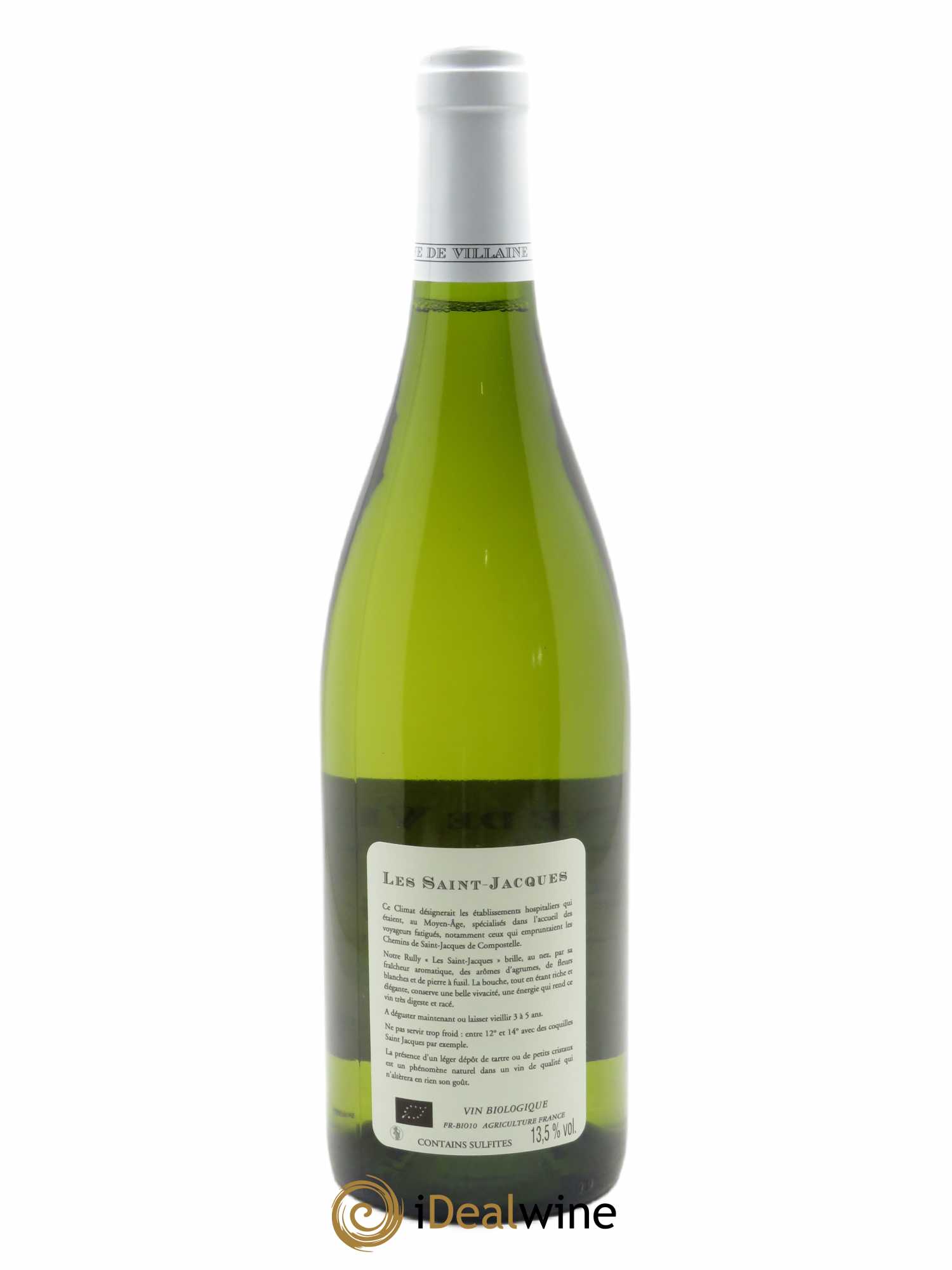 Rully Les Saint-Jacques Domaine de Villaine 2020 - Lot de 1 bouteille - 1