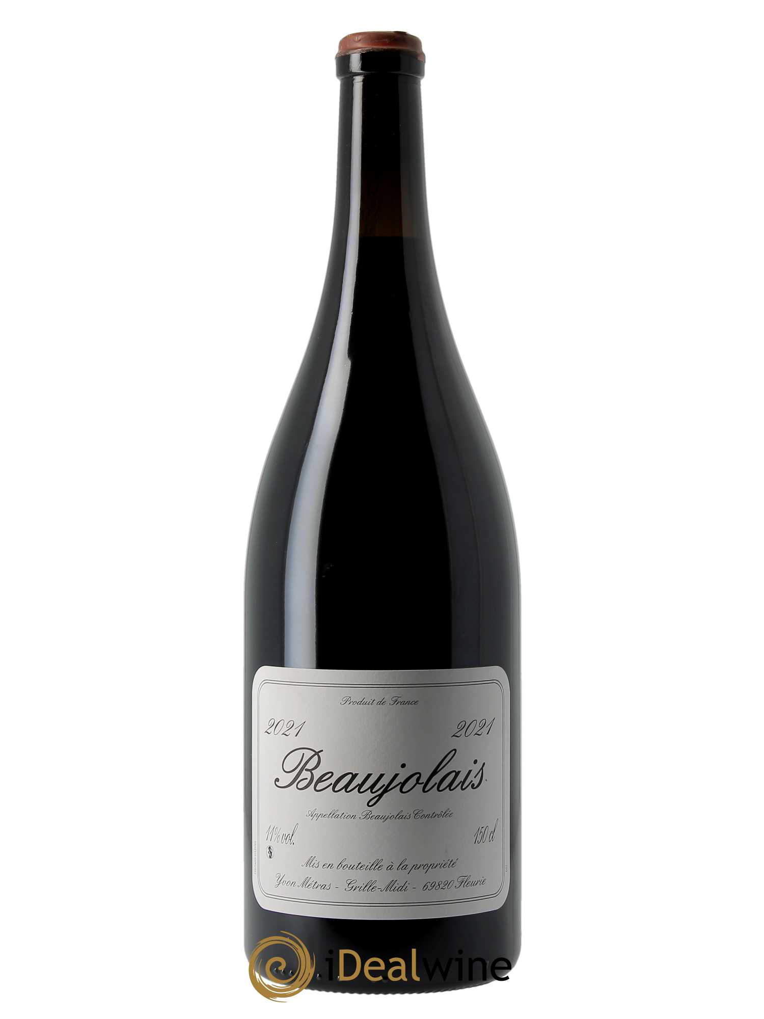 Beaujolais Yvon Métras 2021 - Lot de 1 magnum - 0