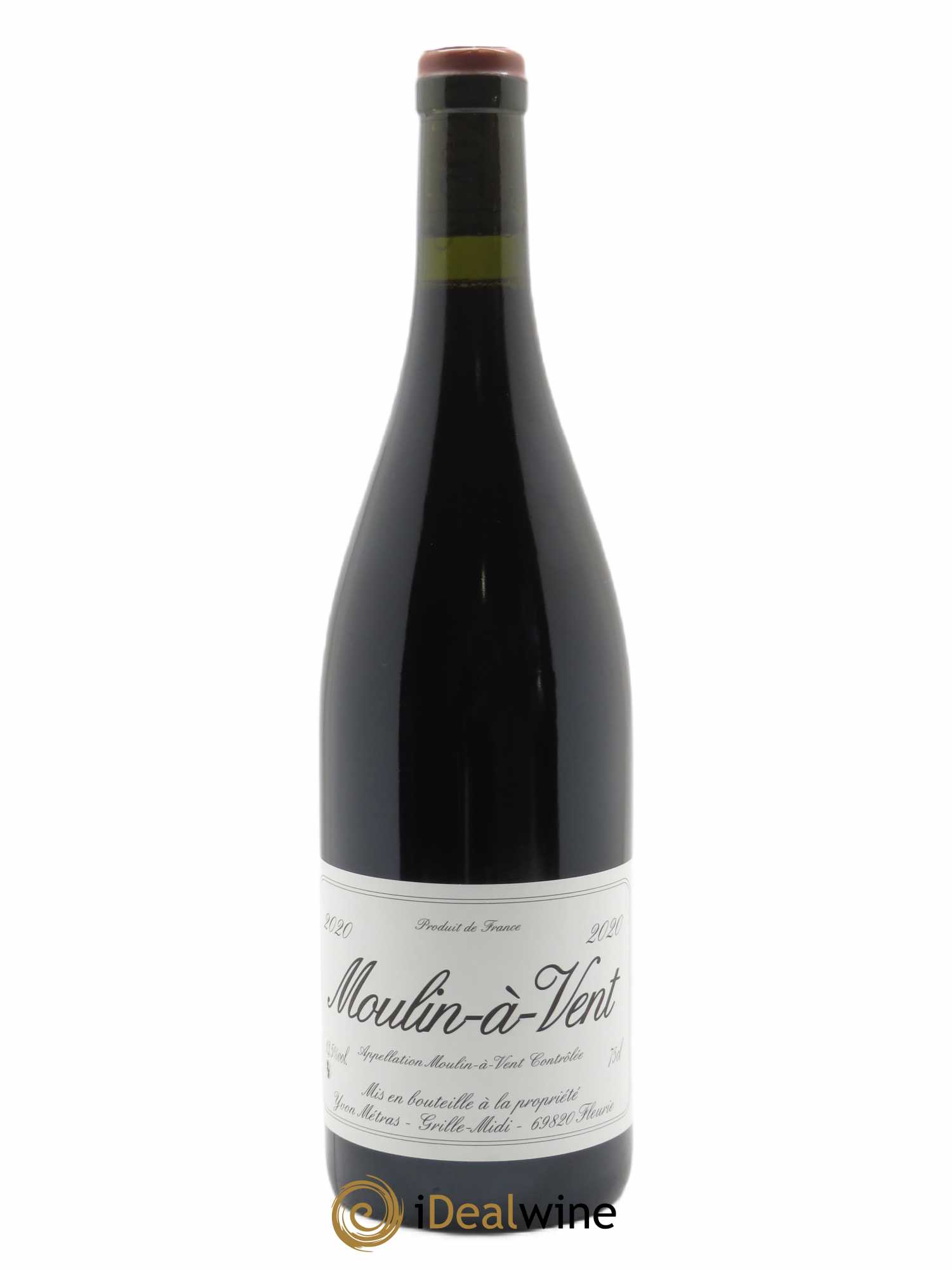 Moulin-à-Vent Yvon Métras 2020 - Lot de 1 bouteille - 0