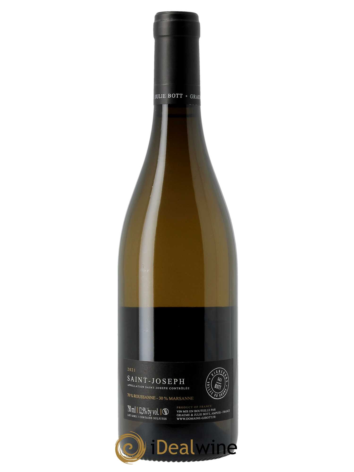Saint-Joseph Graeme & Julie Bott 2021 - Lot of 1 bottle - 1