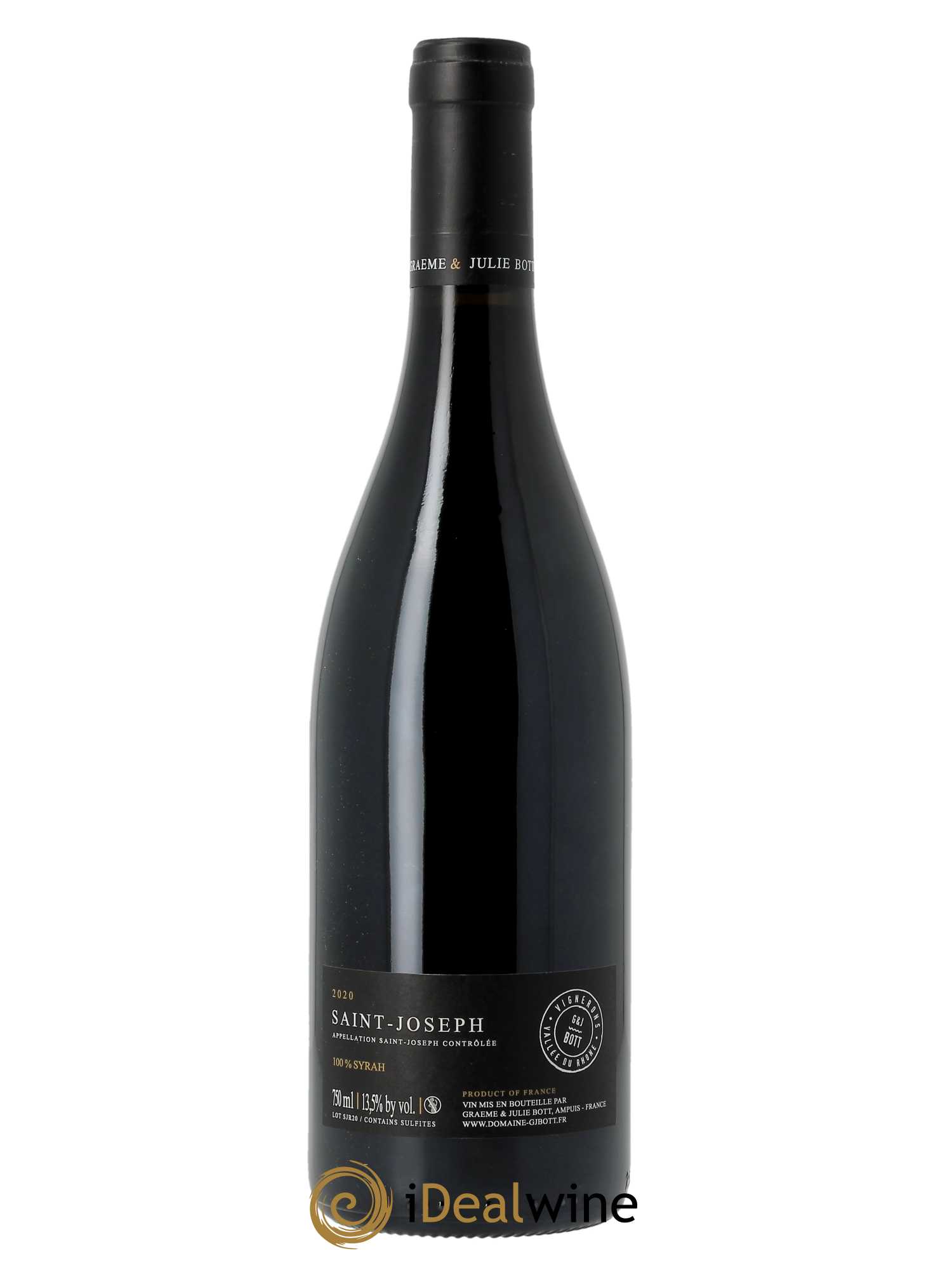 Saint-Joseph Graeme & Julie Bott 2020 - Lot of 1 bottle - 1
