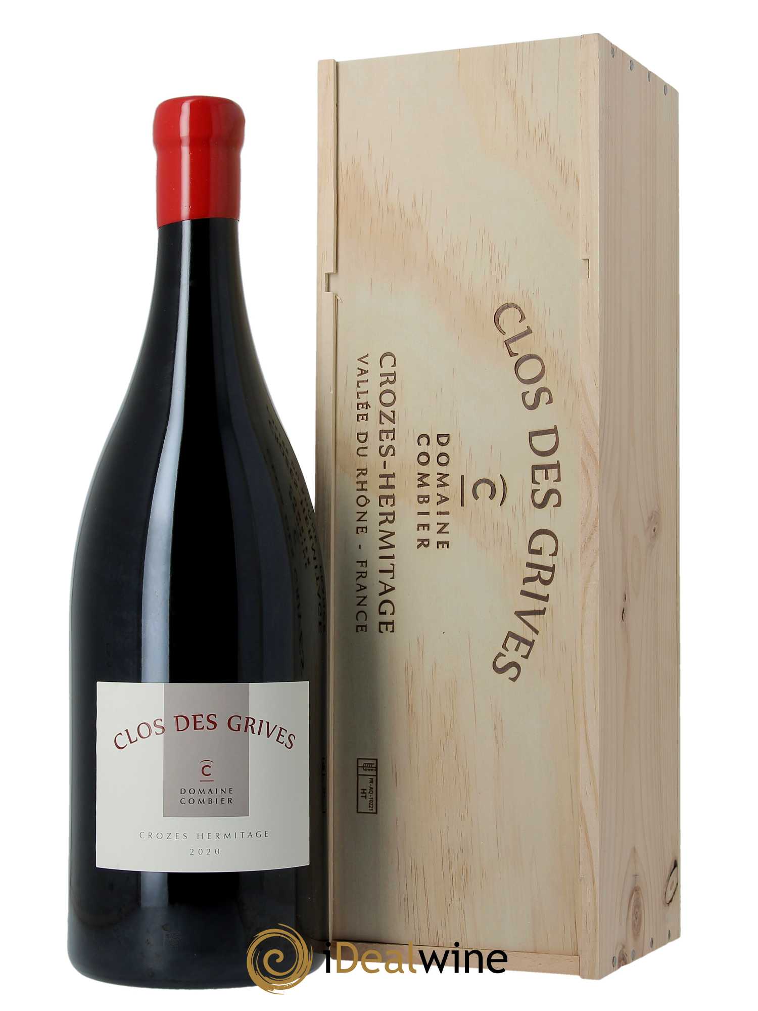 Crozes-Hermitage Clos des Grives Combier 2020 - Lot de 1 double magnum - 0