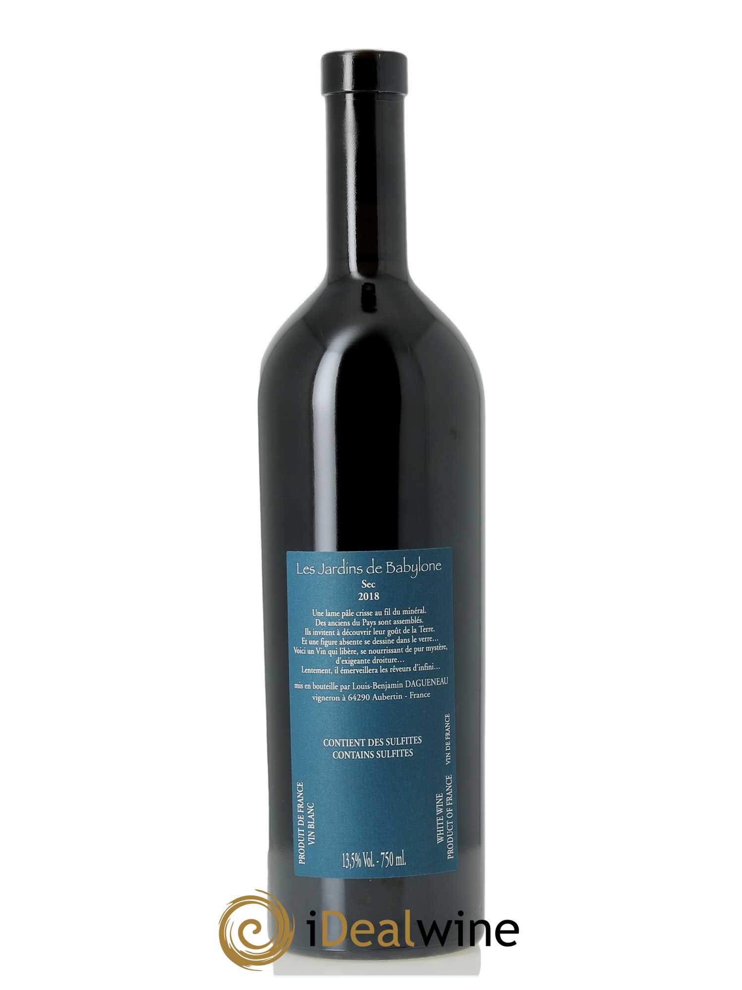 Vin de France(anciennement Jurançon) Les Jardins de Babylone Sec Didier Dagueneau  2018 - Posten von 1 Flasche - 1