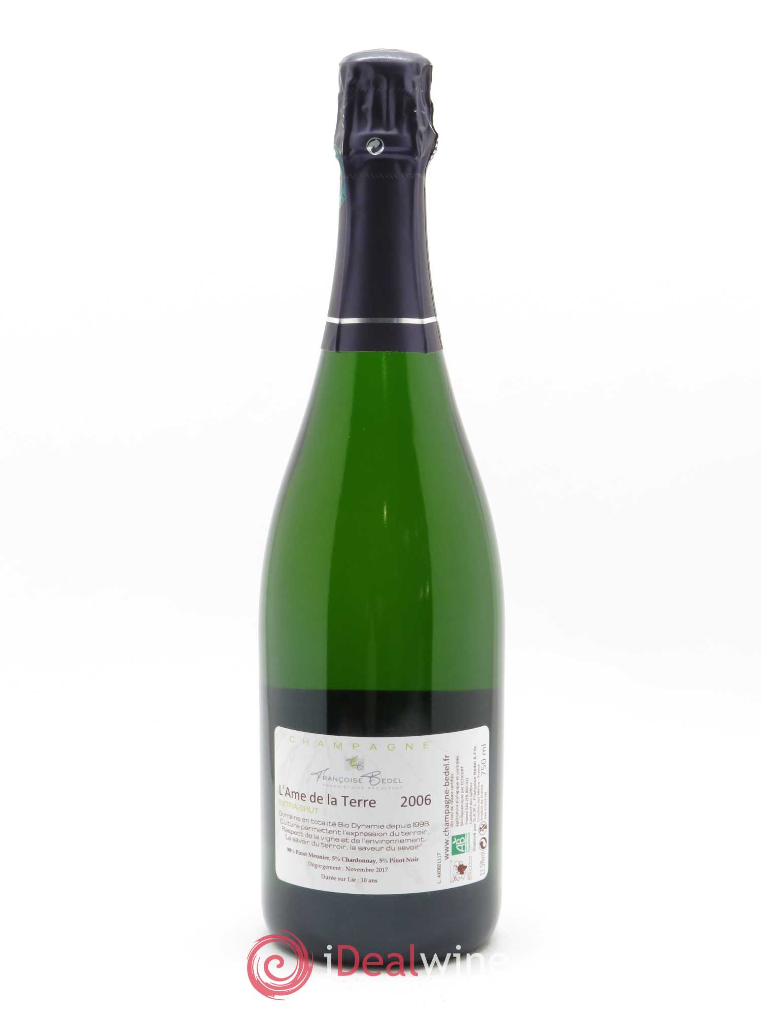 L'âme de la Terre Extra-Brut Françoise Bedel et Fils 2006 - Lot de 1 bouteille - 1