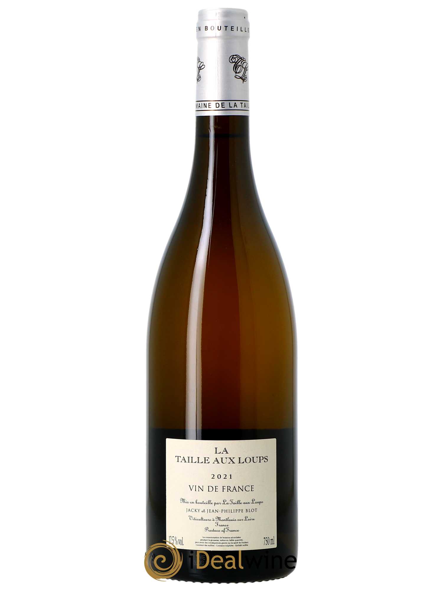 Vin de France Venise La Taille aux Loups - Jacky Blot 2021 - Lot de 1 bouteille - 1