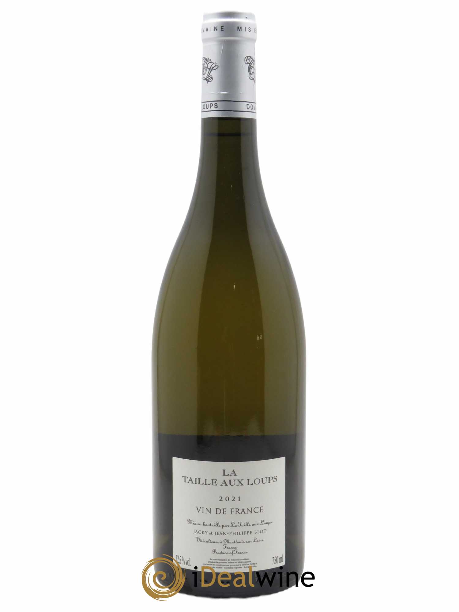Vin de France Bretonnière La Taille aux Loups - Jacky Blot 2021 - Lot de 1 bouteille - 1