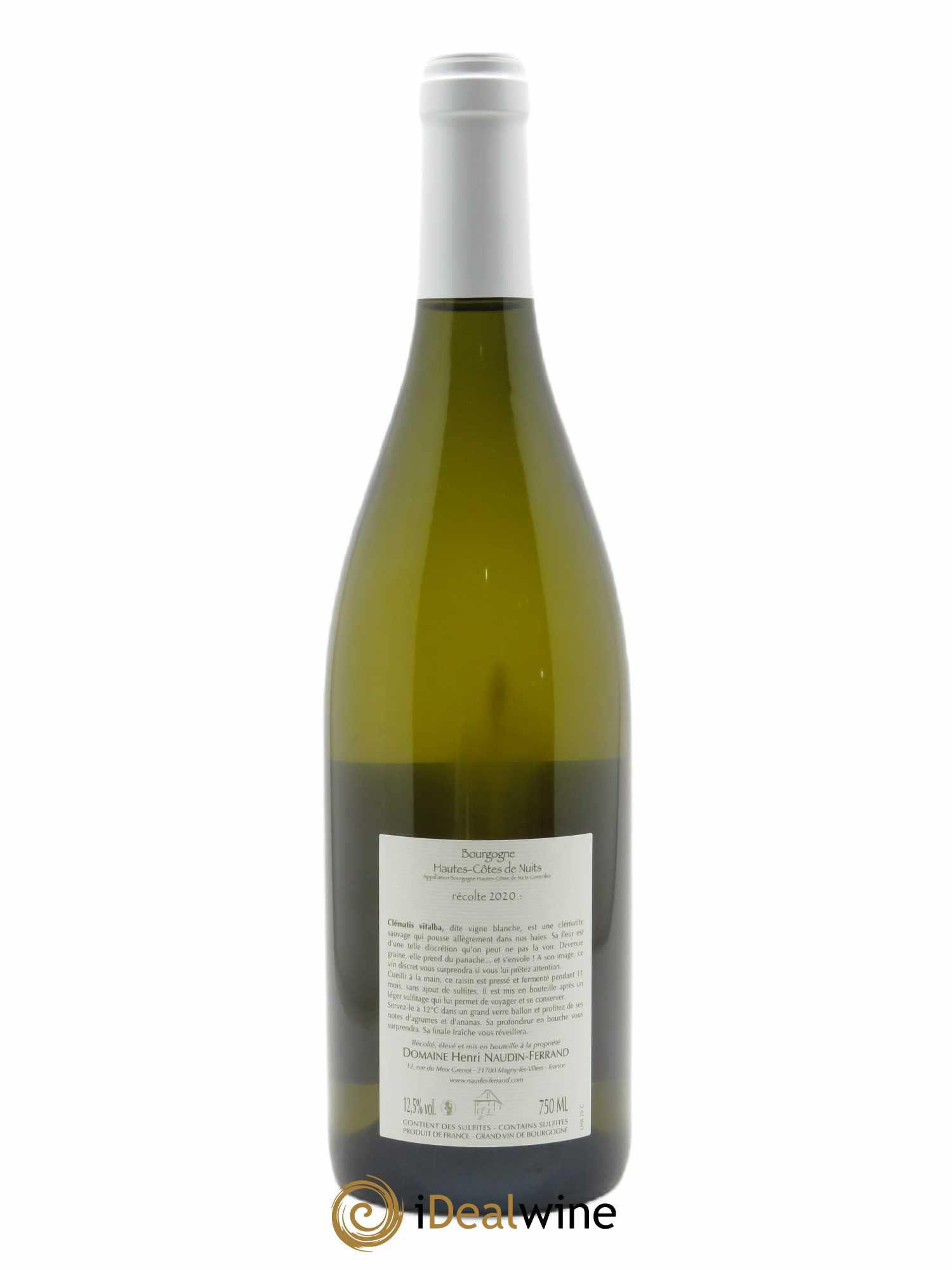 Hautes-Côtes de Nuits Clématis vitalba Naudin-Ferrand (Domaine) 2020 - Lot de 1 bouteille - 1
