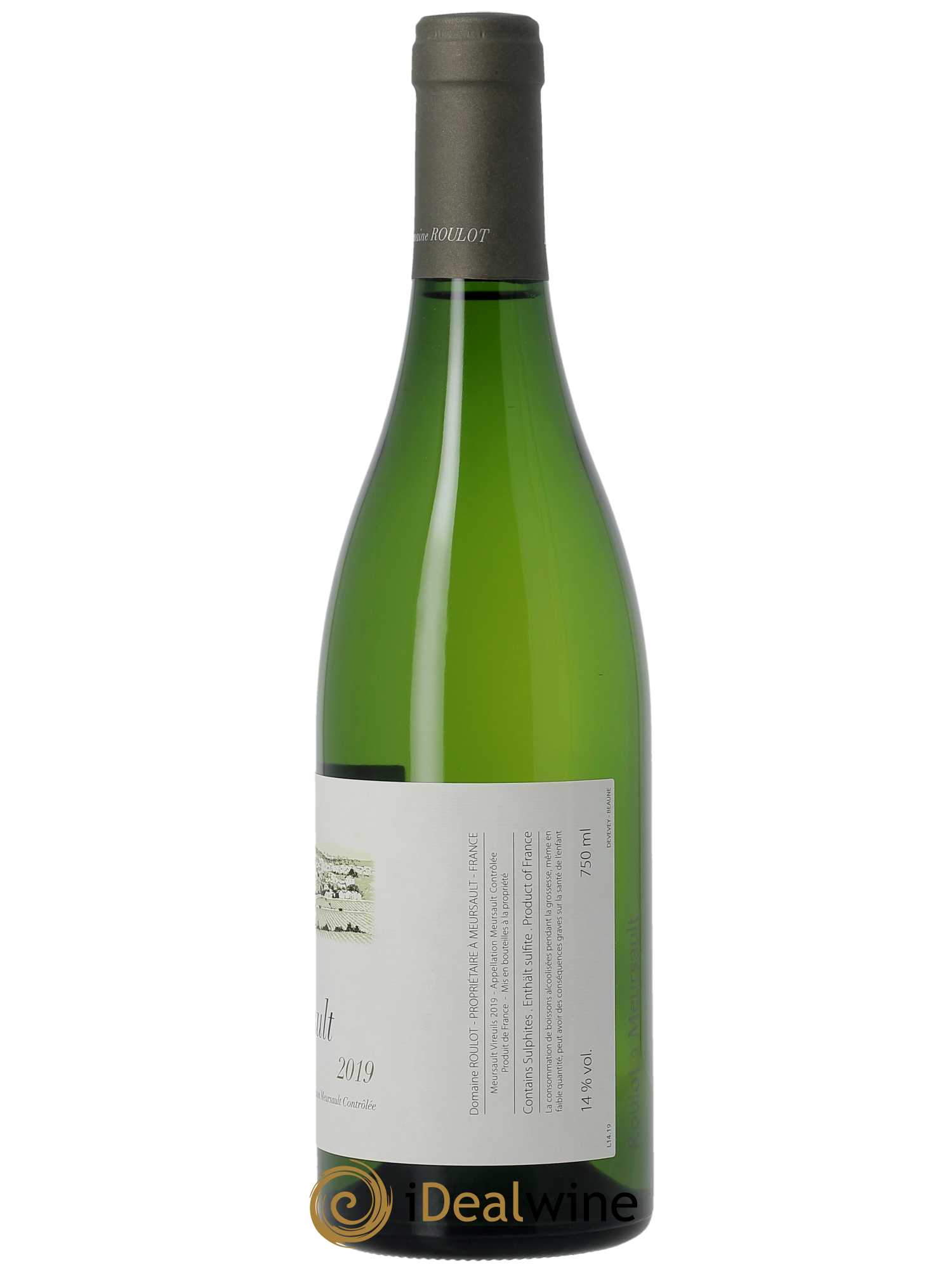 Meursault Les Vireuils Roulot (Domaine) 2019 - Lot de 1 bouteille - 1