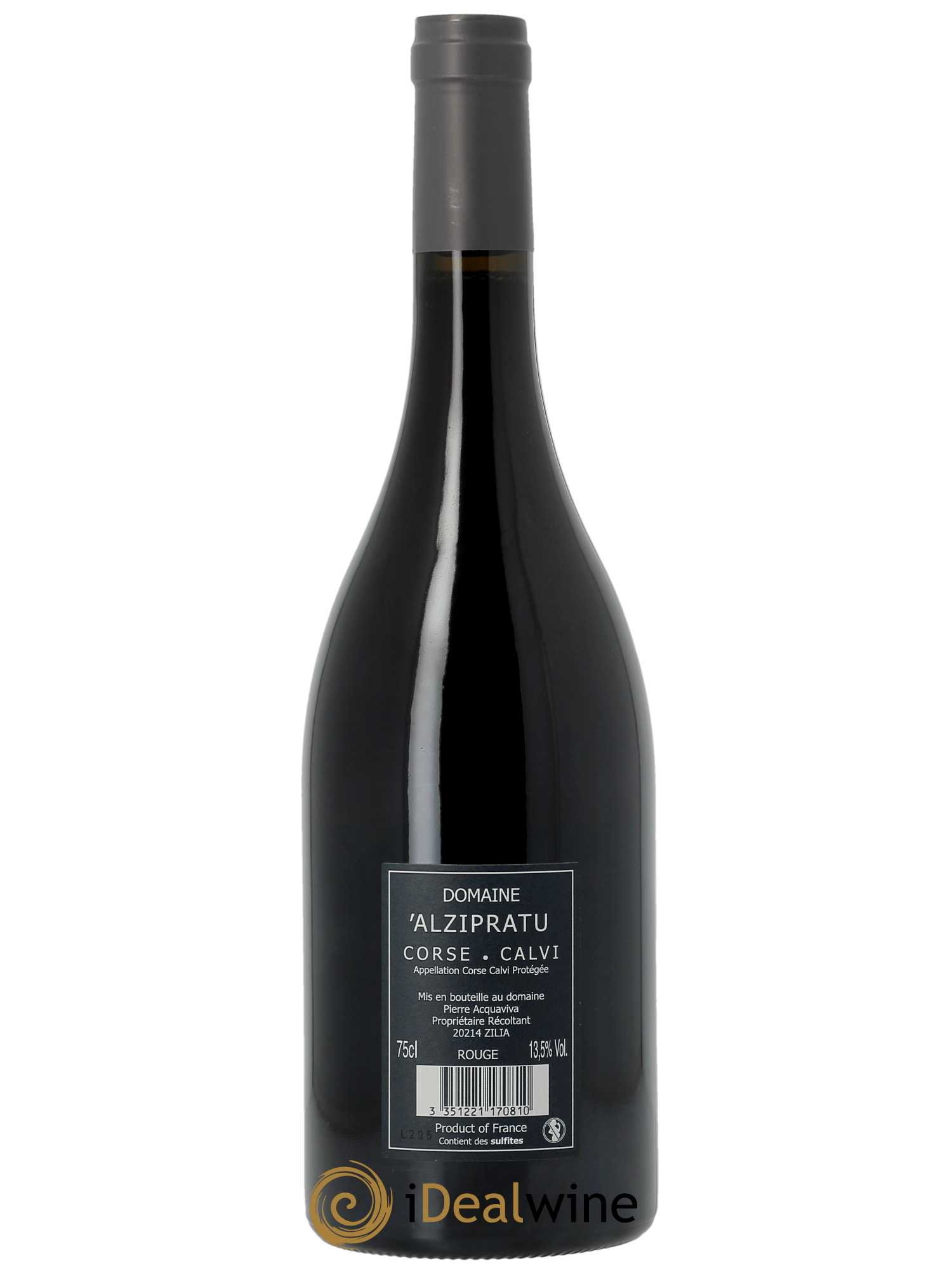 Calvi Fiumeseccu Domaine Alzipratu 2022 - Lotto di 1 bottiglia - 1