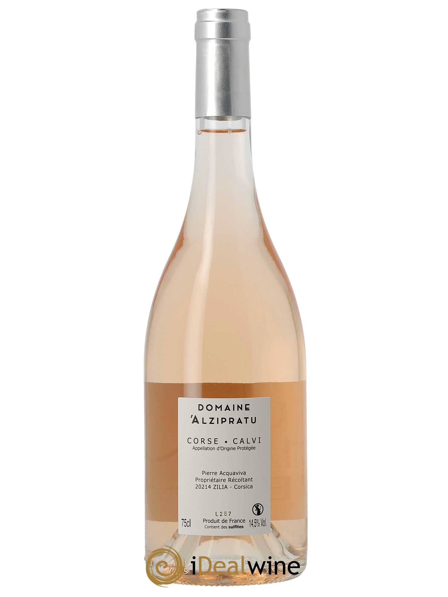 Calvi Pumonte Domaine Alzipratu 2022 - Lot of 1 bottle - 1