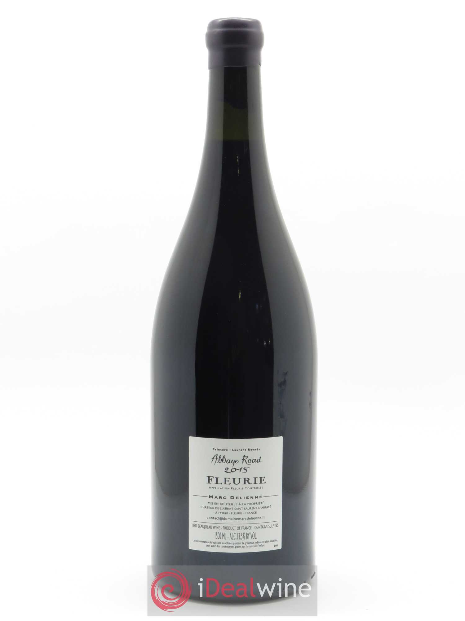 Fleurie Abbaye Road Marc Delienne 2015 - Lot de 1 magnum - 1