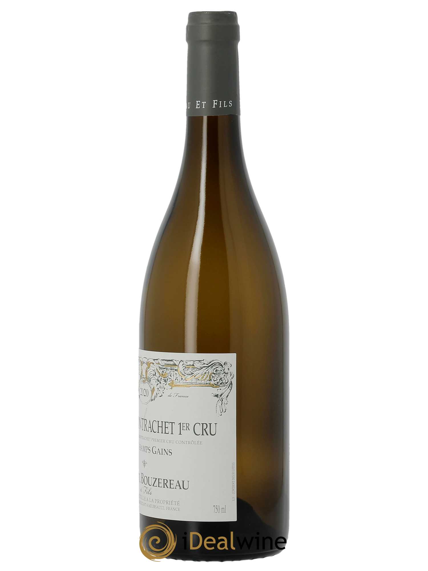 Puligny-Montrachet 1er Cru Les Champs Gains Michel Bouzereau et Fils (Domaine) 2020 - Lot de 1 bouteille - 1
