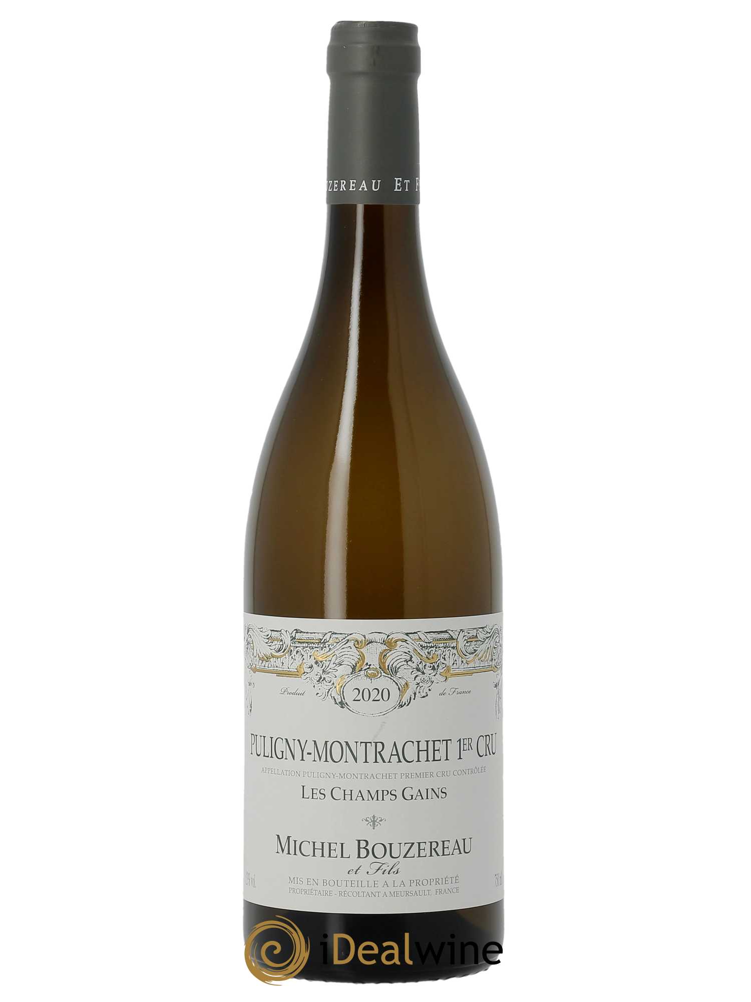 Puligny-Montrachet 1er Cru Les Champs Gains Michel Bouzereau et Fils (Domaine) 2020 - Lot de 1 bouteille - 0
