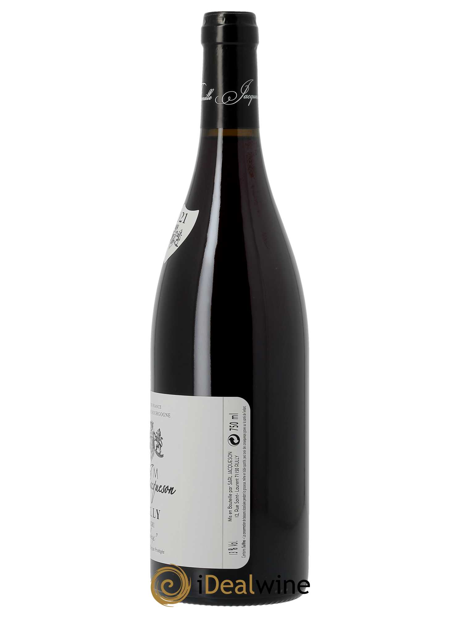 Rully 1er Cru Les Cloux Paul & Marie Jacqueson 2021 - Lot of 1 bottle - 1
