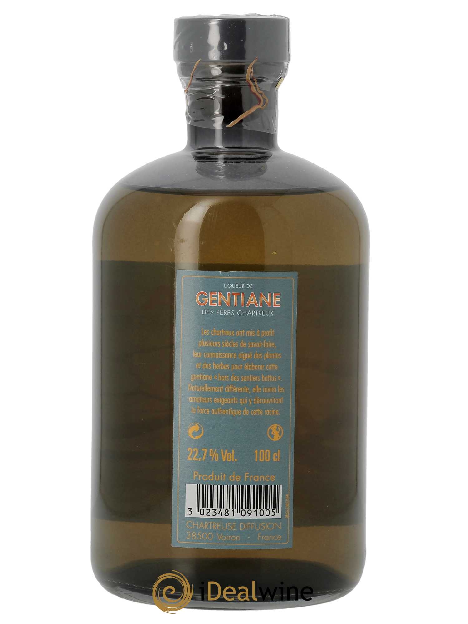 Liqueur de Gentiane Gentiane des Pères Chartreux Pères Chartreux - Lotto di 1 bottiglia - 1