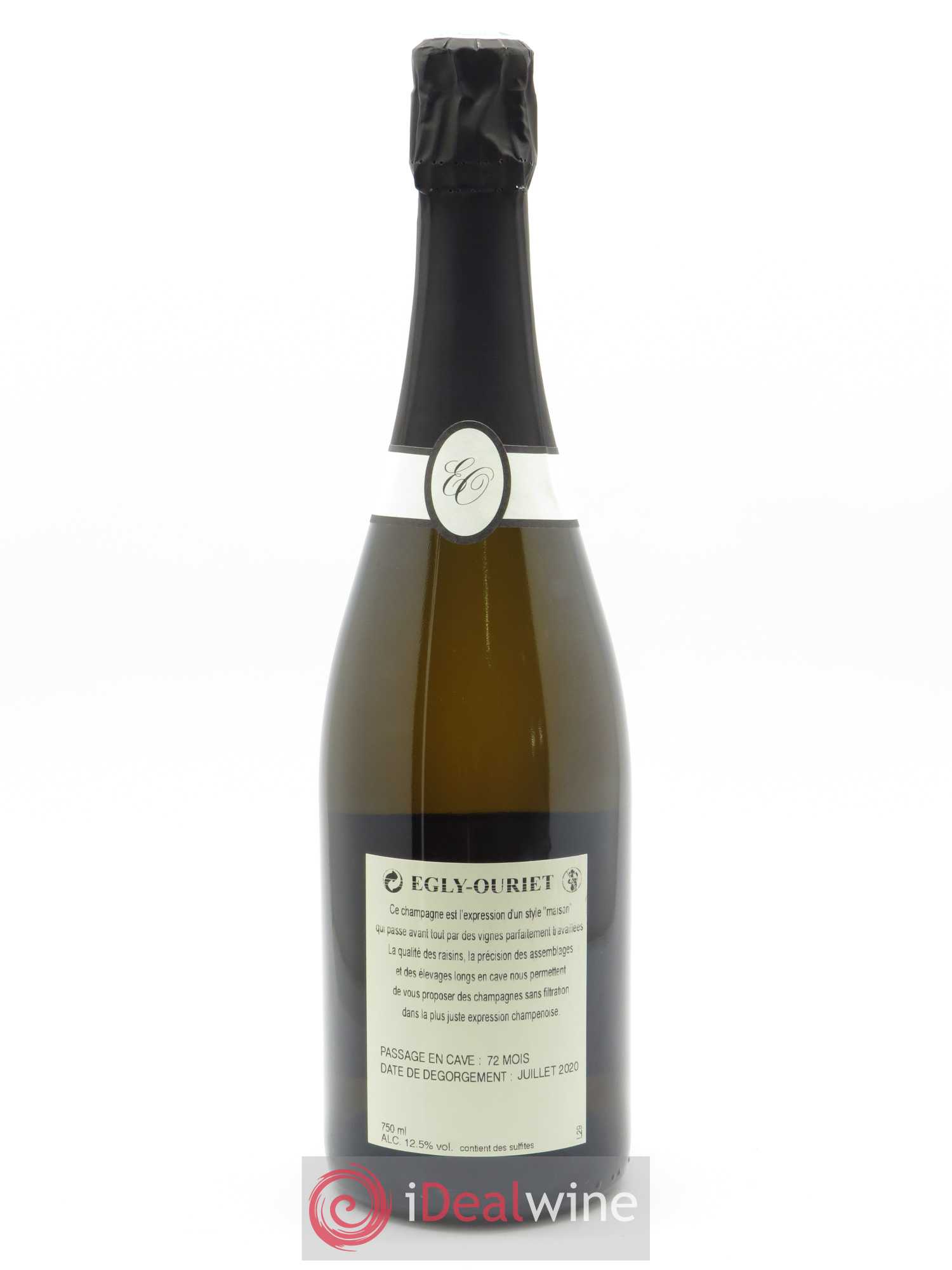Blanc de Noirs Vieilles Vignes Egly-Ouriet - Lot de 1 bouteille - 1