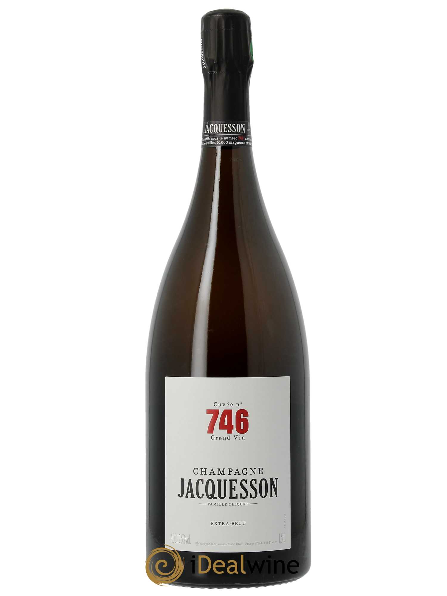 Cuvée 746 Extra-Brut Jacquesson - Lot de 1 magnum - 0