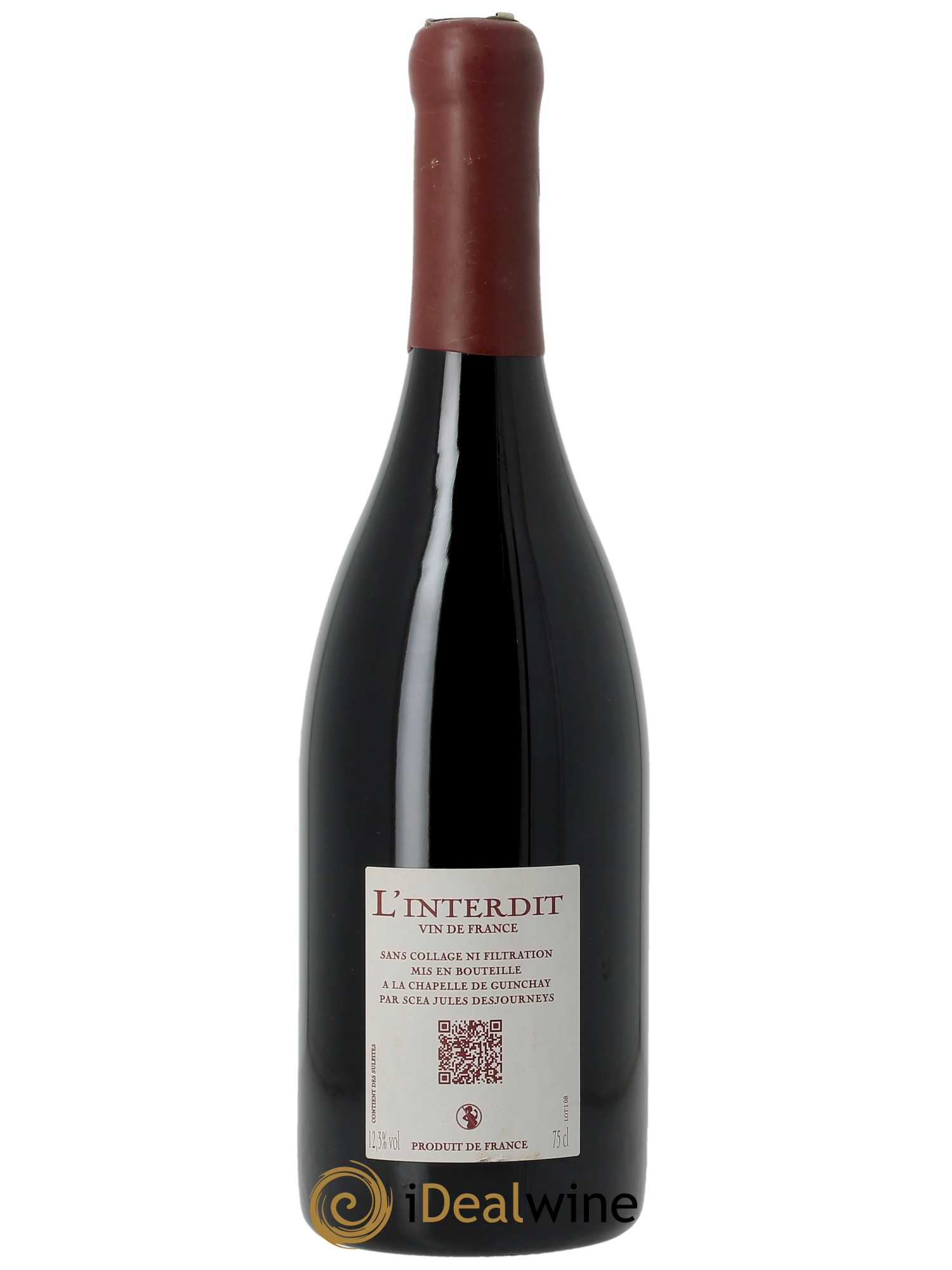 Vin de France L'Interdit Jules Desjourneys - Posten von 1 Flasche - 1