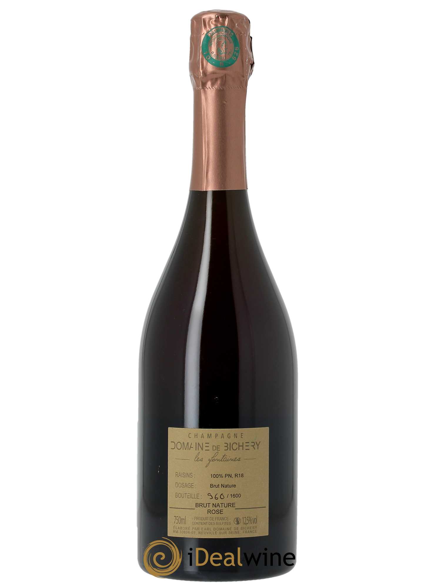 Les Fontaines Brut De Bichery - Lot de 1 bouteille - 1