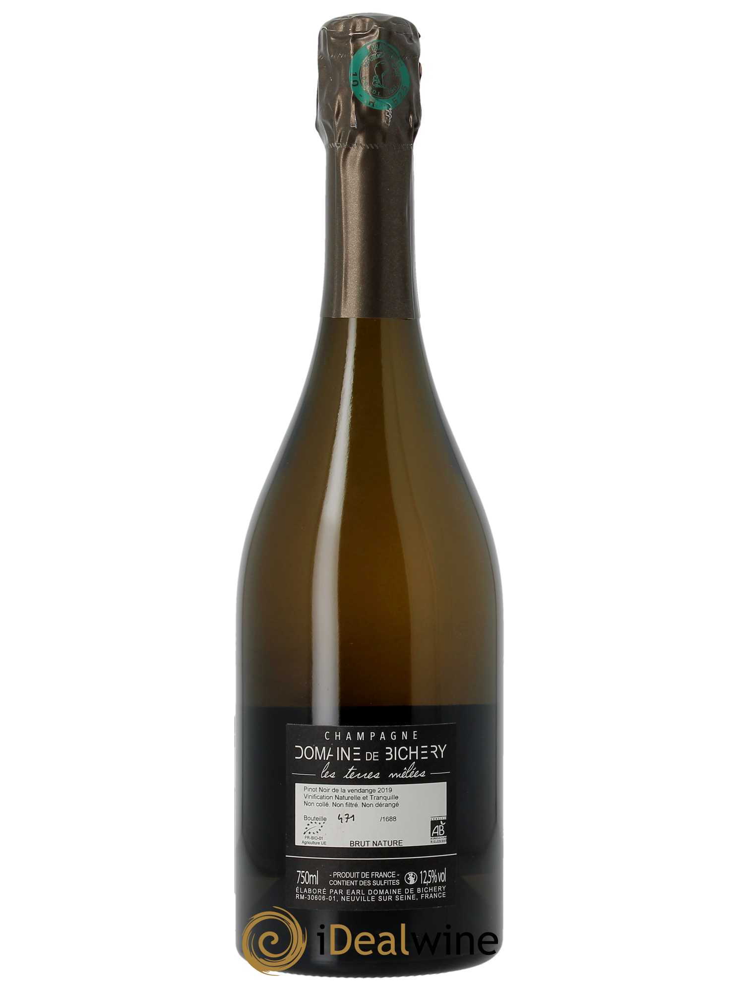 Terres mêlées De Bichery - Lot of 1 bottle - 1