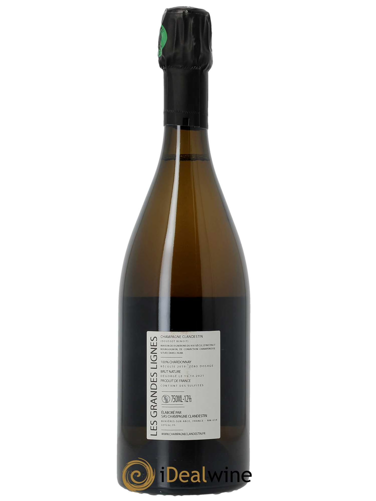 Les Grandes Lignes Clandestin - Lot de 1 bouteille - 1