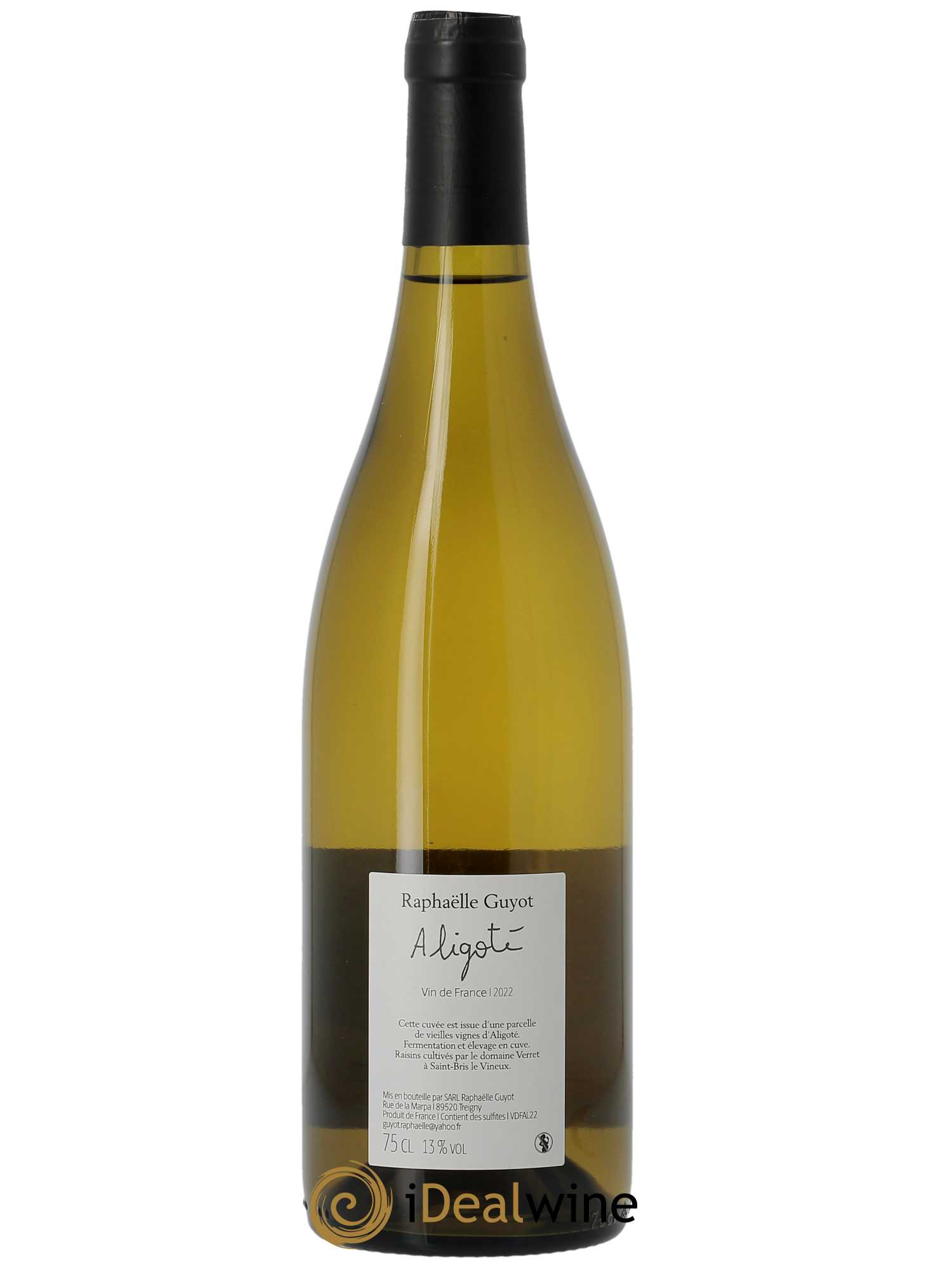 Bourgogne Aligoté Raphaelle Guyot 2022 - Lot of 1 bottle - 1