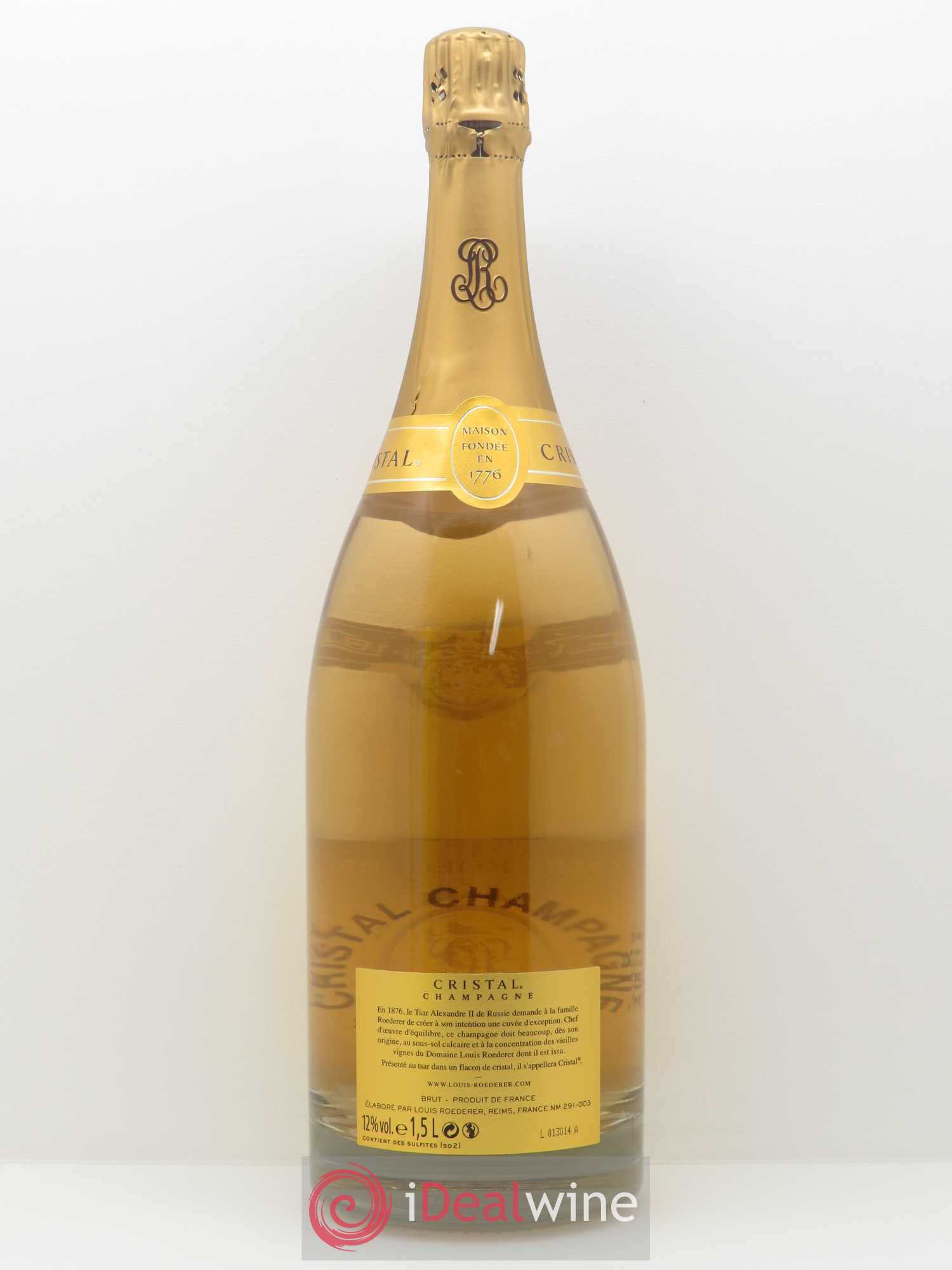 Cristal Louis Roederer 2009 - Lot de 1 magnum - 1