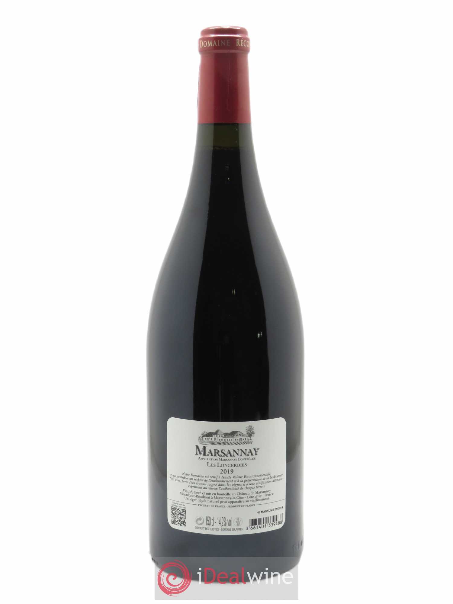 Marsannay Les Longeroies Château de Marsannay 2019 - Lot of 1 magnum - 1