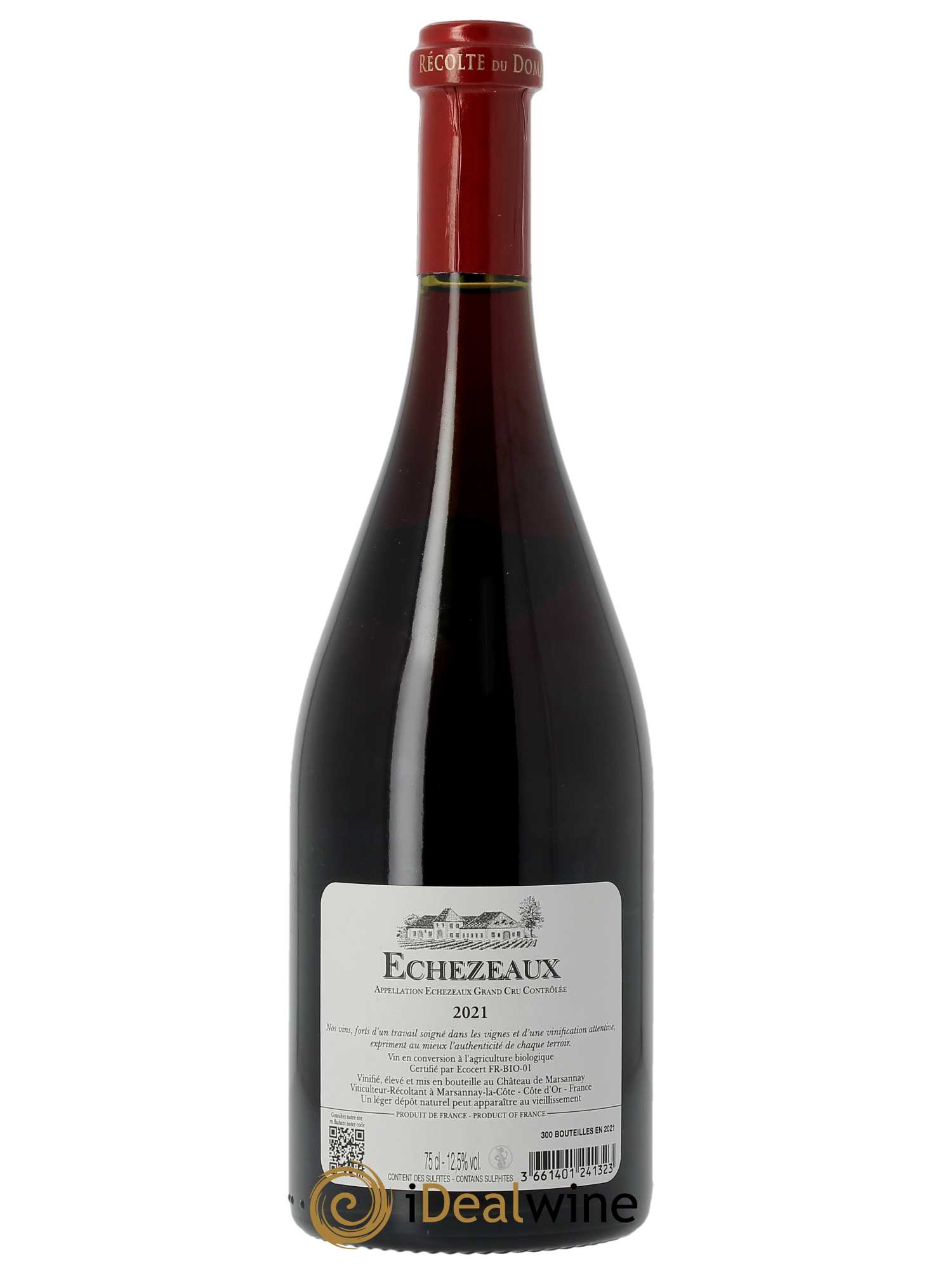 Echezeaux Grand Cru Château de Marsannay 2021 - Lot of 1 bottle - 1