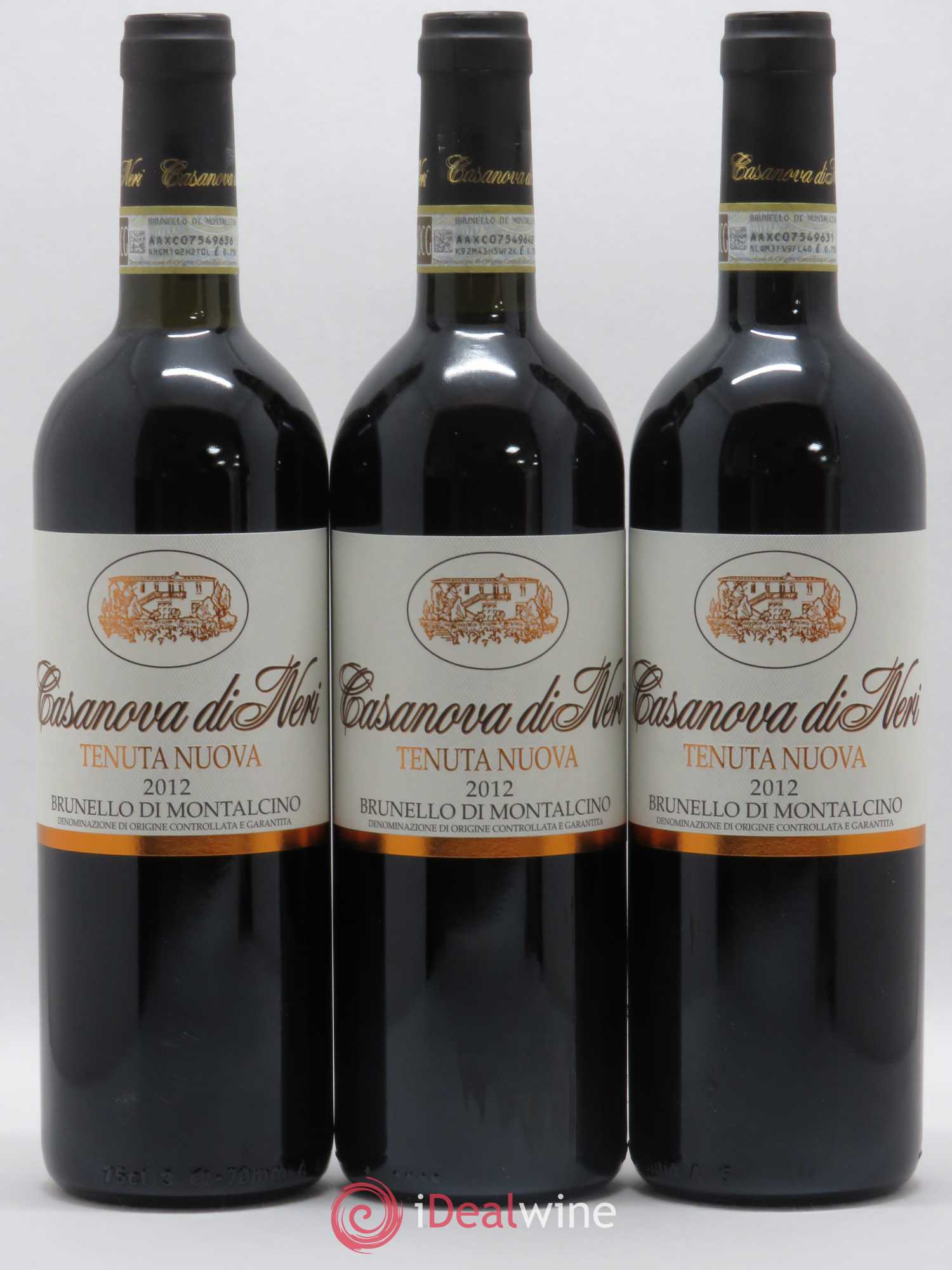 Brunello di Montalcino DOCG Casanova di Neri - Giacomo Neri Tenuta Nuova 2012 - Lot de 6 bouteilles - 1