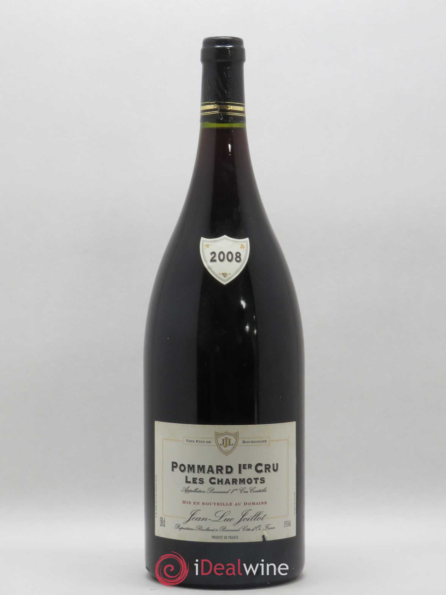 Pommard 1er Cru Les Charmots Jean Luc Joillot 2008 - Posten von 1 Magnum - 0