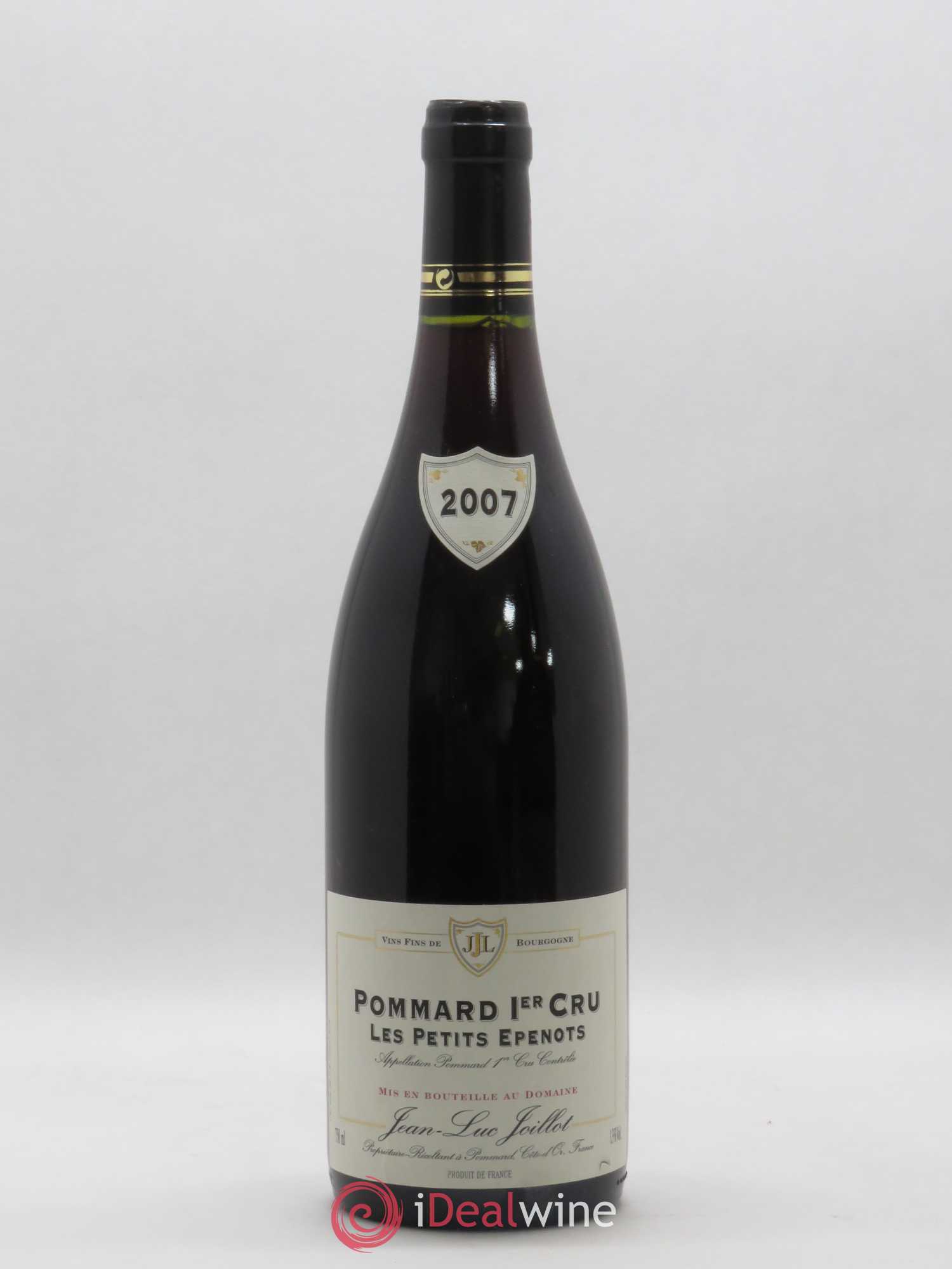 Pommard 1er Cru Les Petits Epenots Jean Luc Joillot 2007 - Posten von 1 Flasche - 0