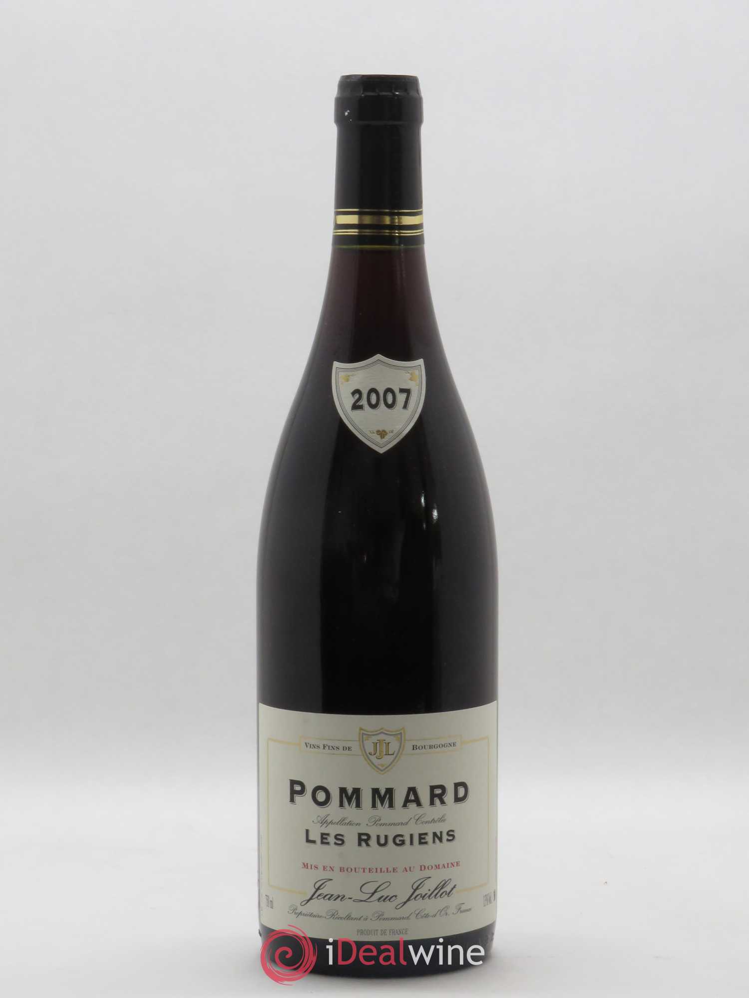 Pommard Les Rugiens Jean Luc Joillot 2007 - Lot de 1 bouteille - 0