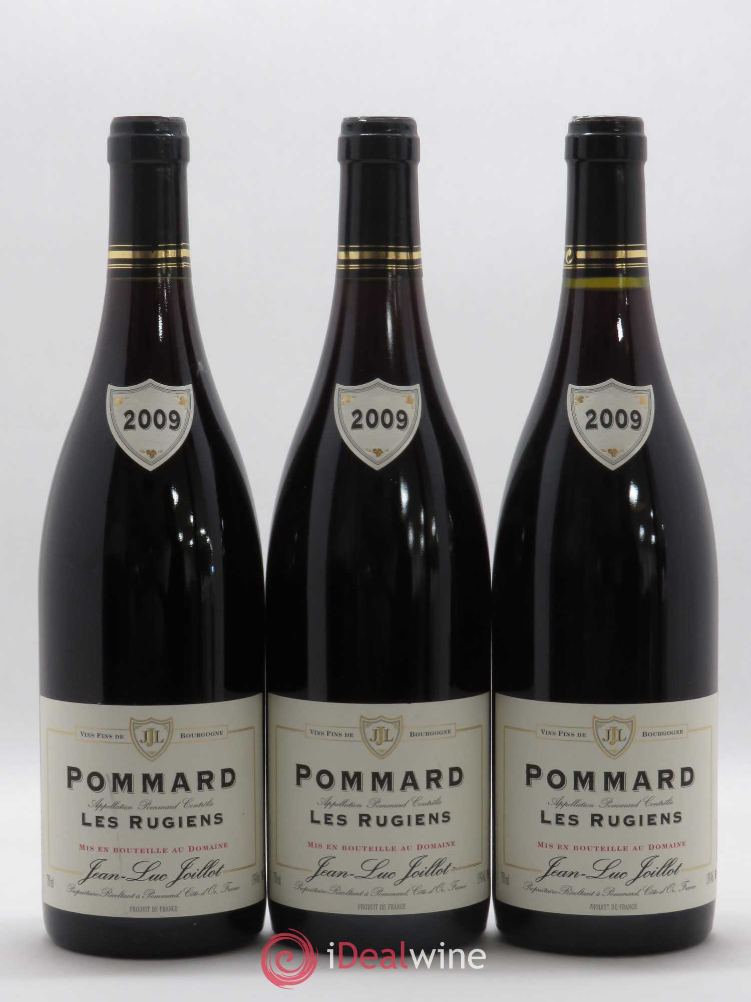 Pommard Les Rugiens Jean Luc Joillot 2009 - Posten von 3 Flaschen - 0