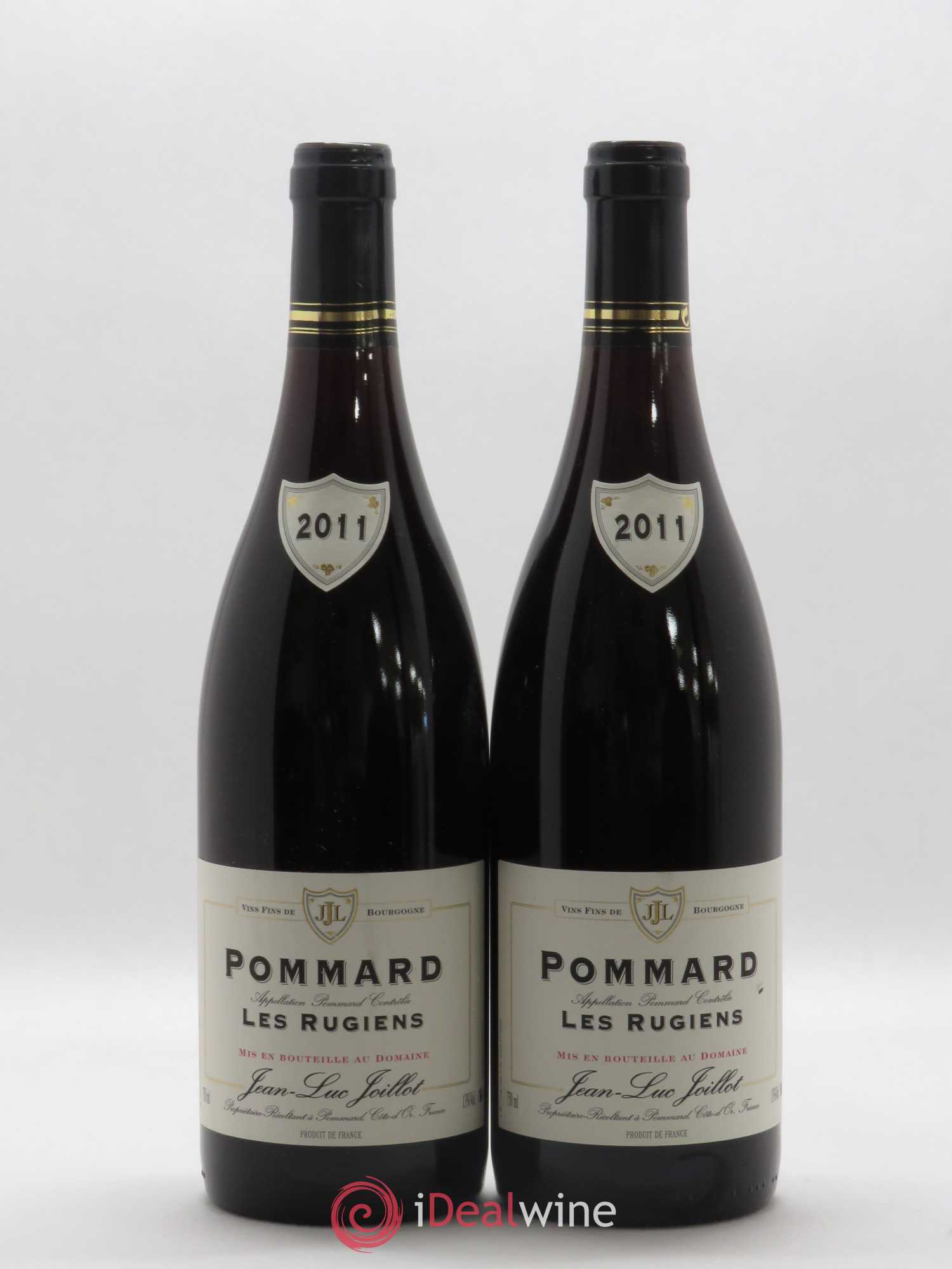 Pommard Les Rugiens Jean Luc Joillot 2011 - Lot de 2 bouteilles - 0