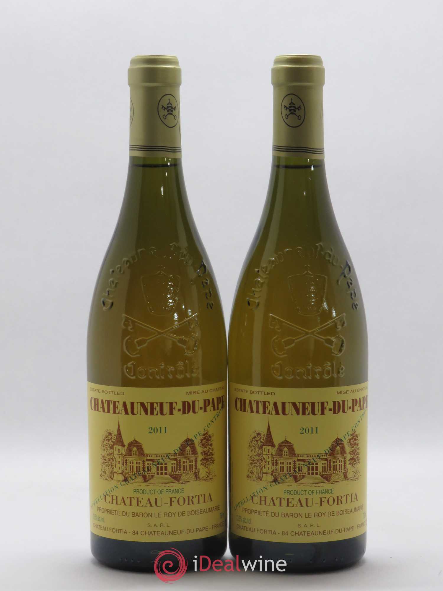 Châteauneuf-du-Pape Château Fortia 2011 - Posten von 2 Flaschen - 0