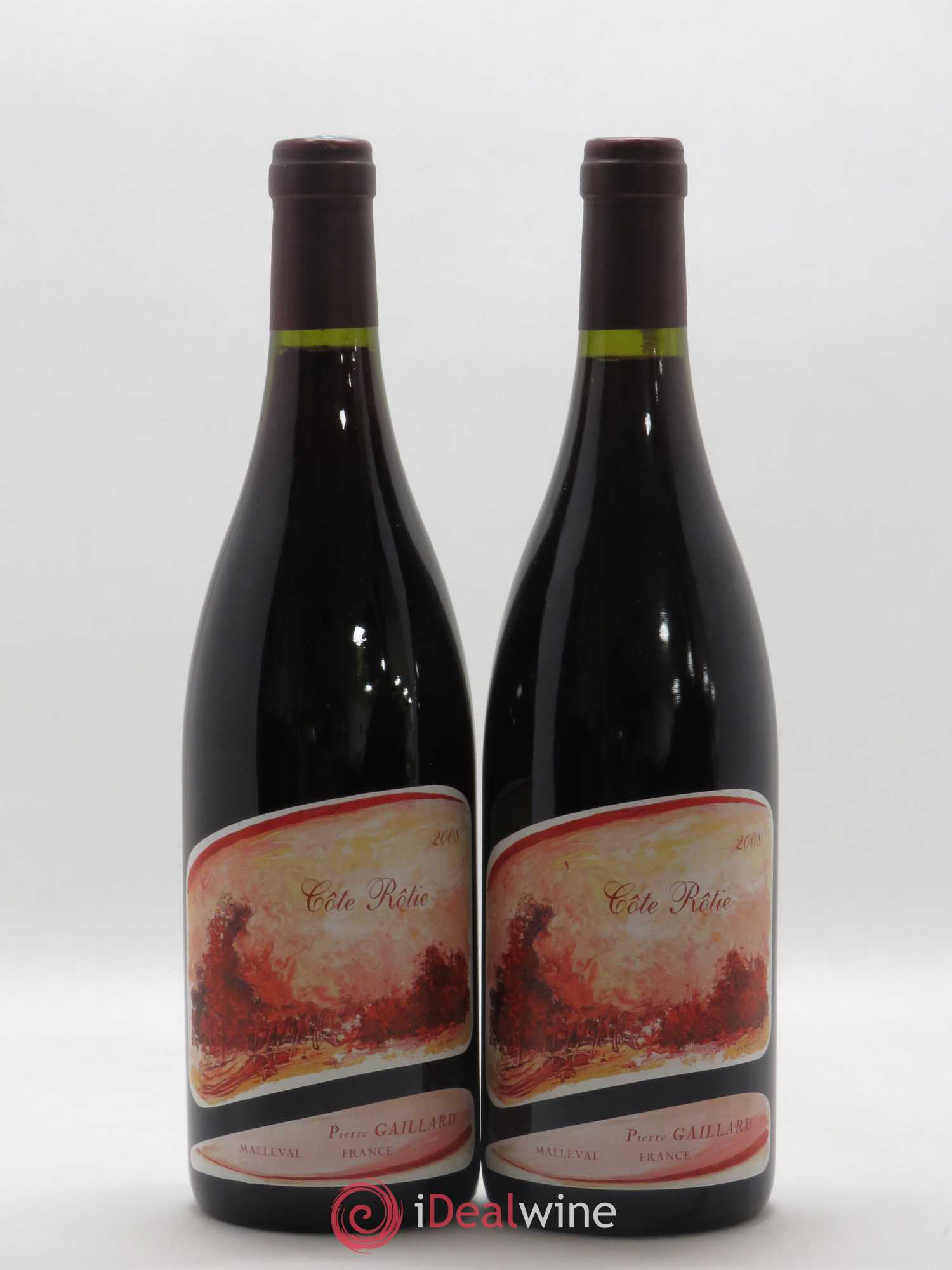 Côte-Rôtie Pierre Gaillard 2008 - Lot de 2 bouteilles - 0