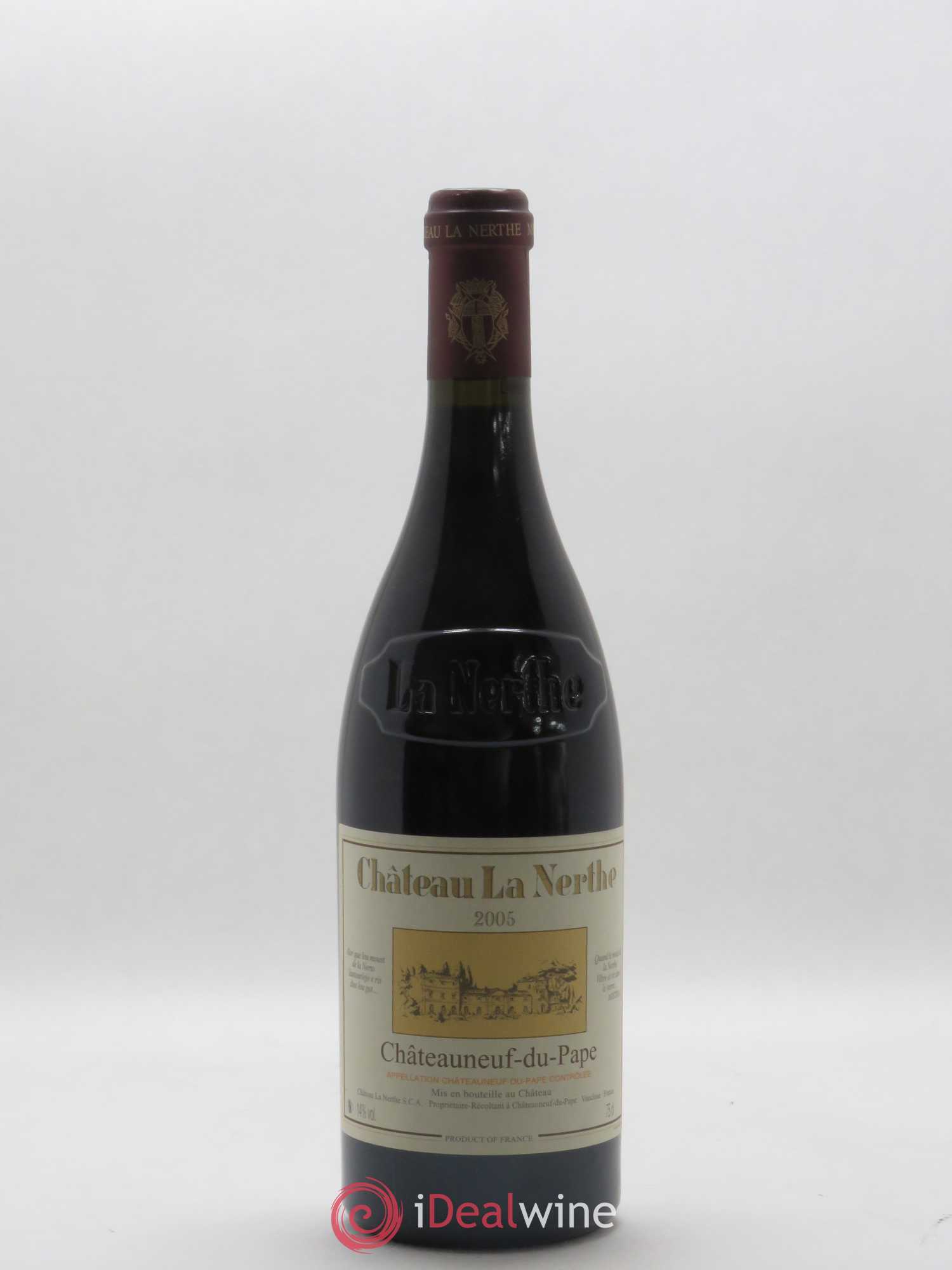 Châteauneuf-du-Pape Château la Nerthe Famille Richard 2005 - Lot de 1 bouteille - 0
