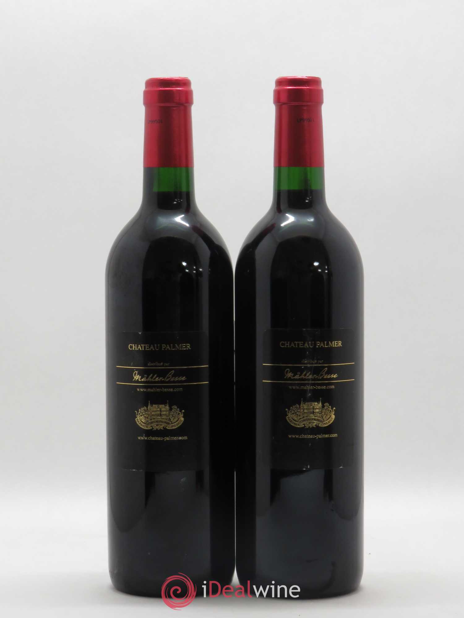Château Palmer 3ème Grand Cru Classé 1999 - Lot de 2 bouteilles - 1