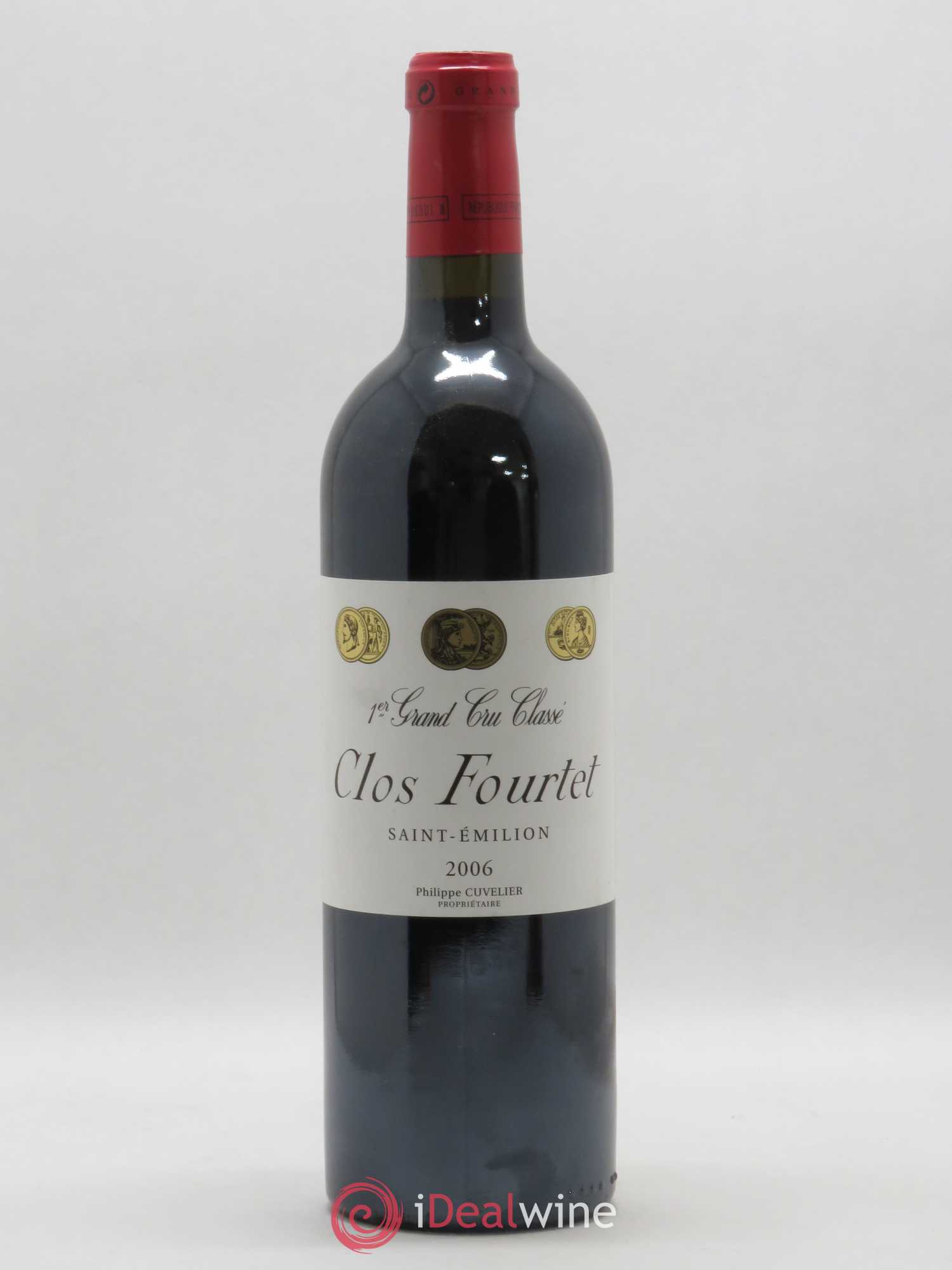 Clos Fourtet 1er Grand Cru Classé B 2006 - Lot de 1 bouteille - 0