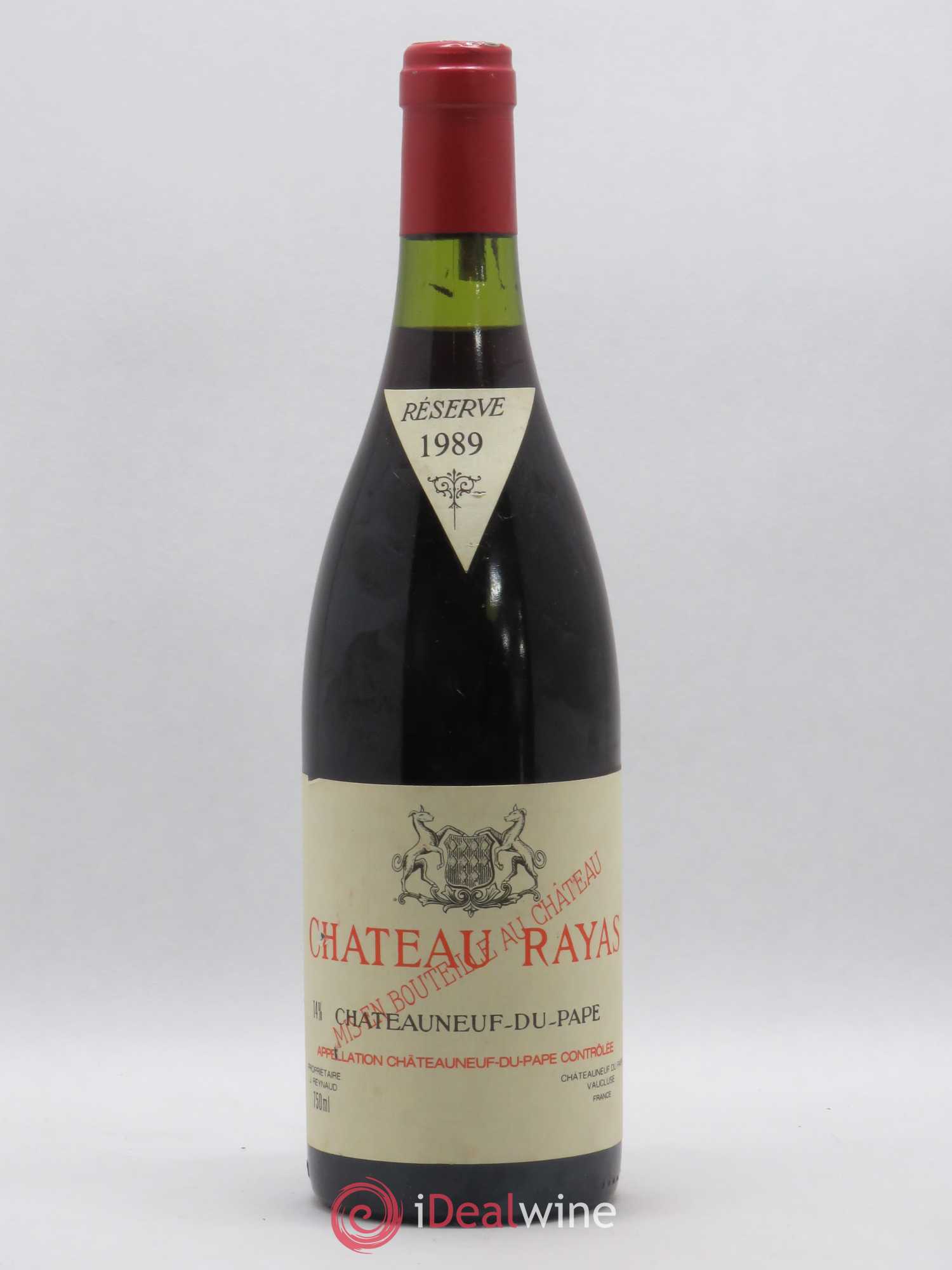 Châteauneuf-du-Pape Château Rayas Emmanuel Reynaud 1989 - Lot de 1 bouteille - 0