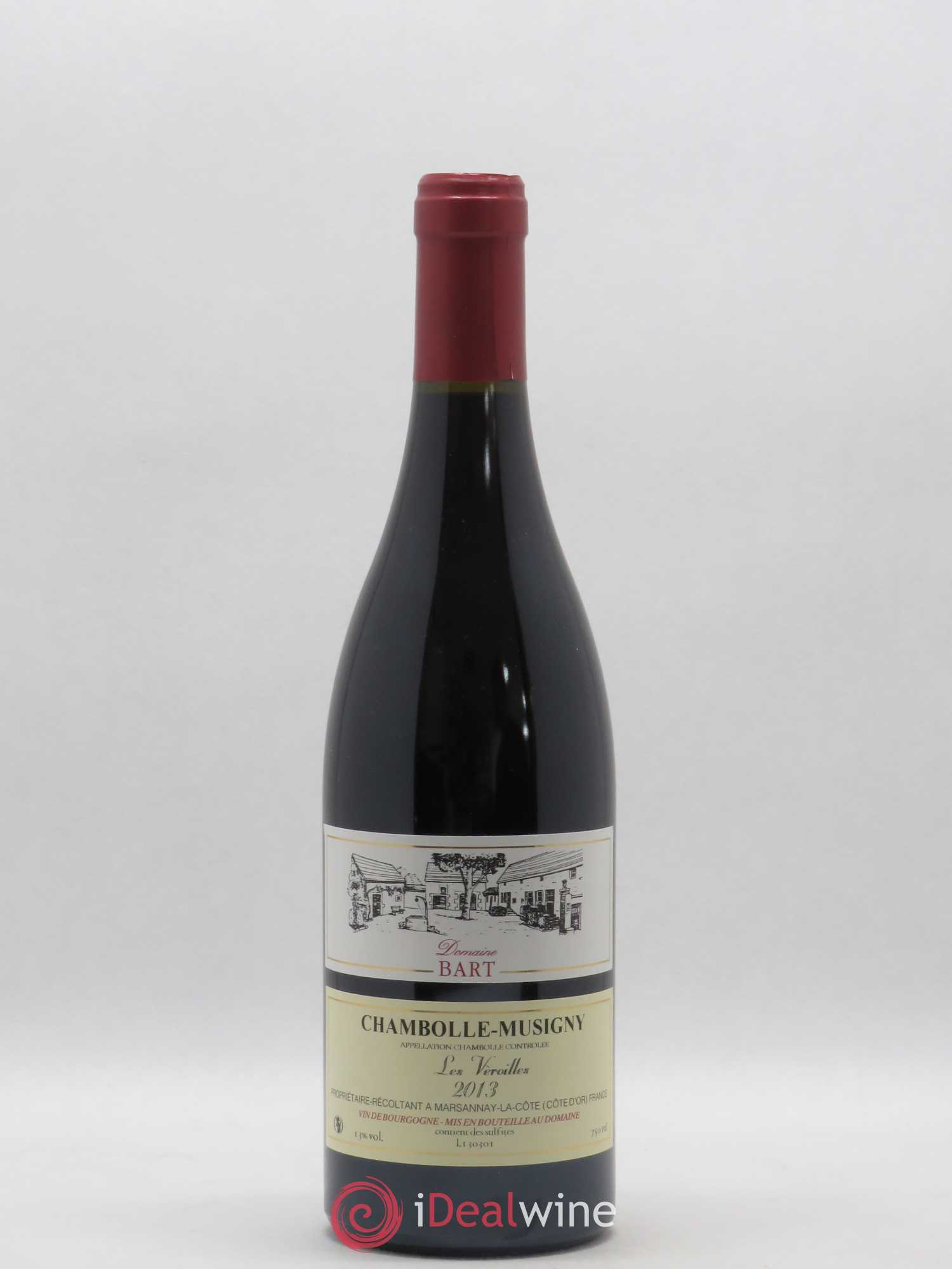 Chambolle-Musigny Les Véroilles Bart (Domaine) 2013 - Lot de 1 bouteille - 0