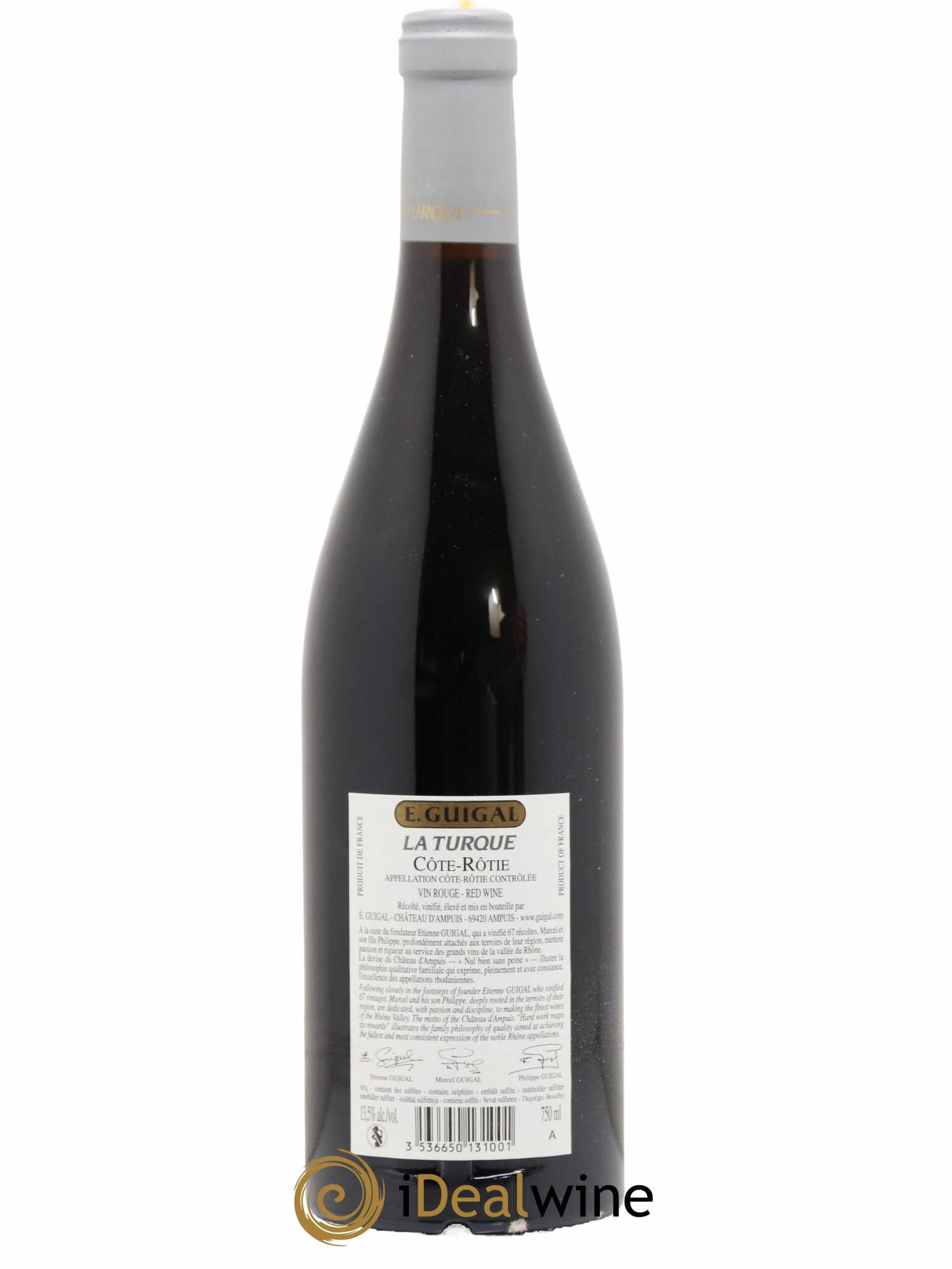 Côte-Rôtie La Turque Guigal 2012 - Lot de 1 bouteille - 1