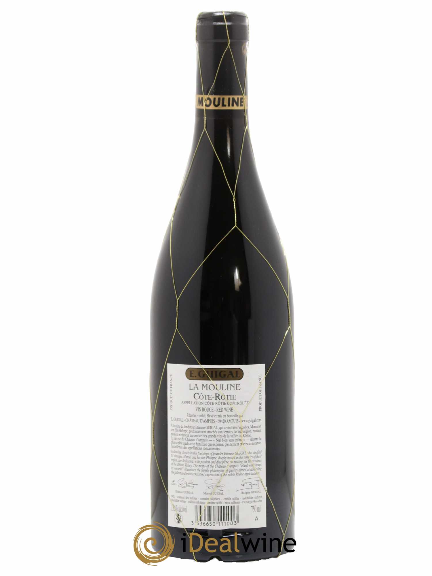 Côte-Rôtie La Mouline Guigal 2012 - Lot de 1 bouteille - 1