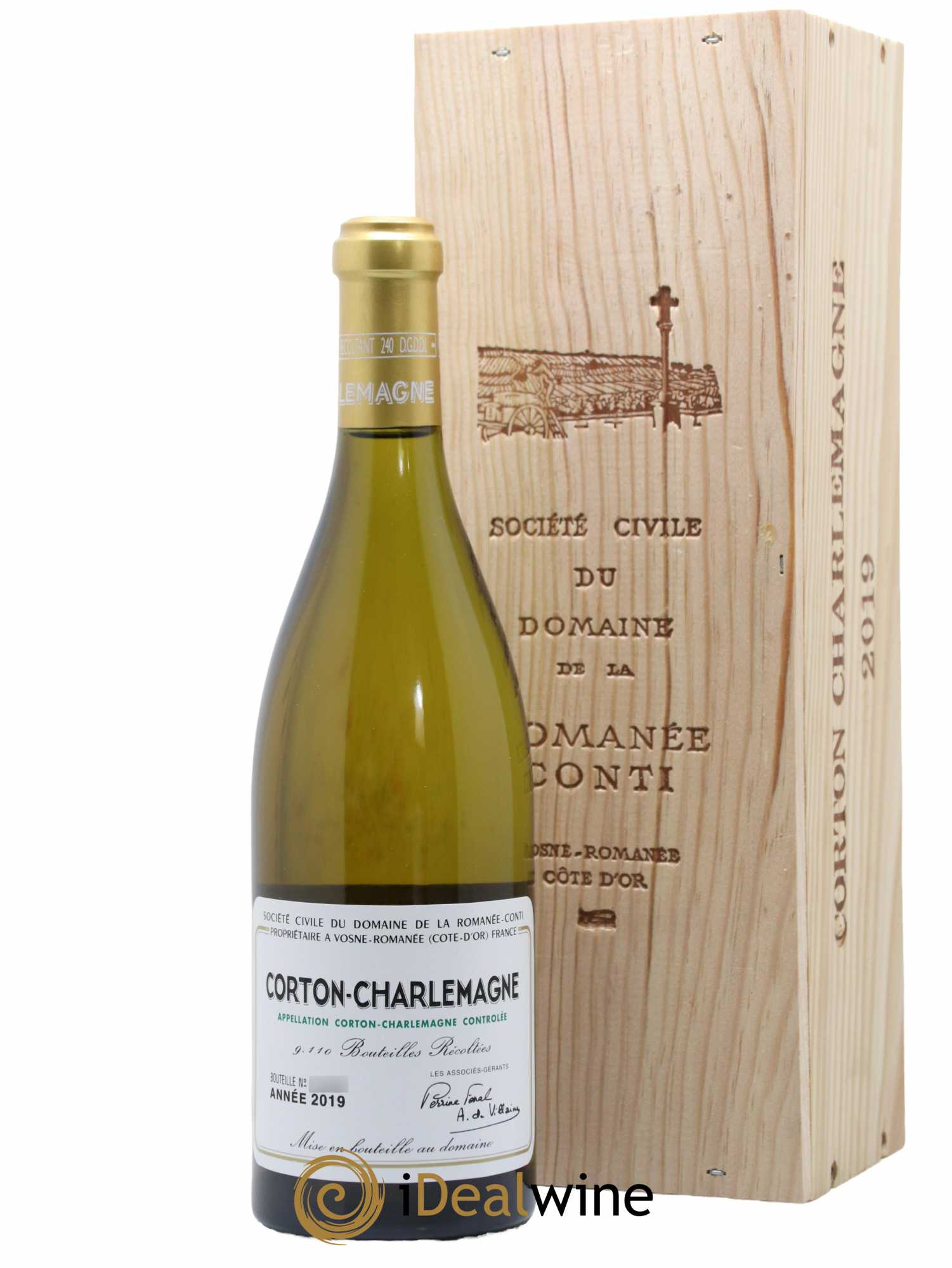 Buy Corton-Charlemagne Grand Cru Domaine de la Romanée-Conti 2019