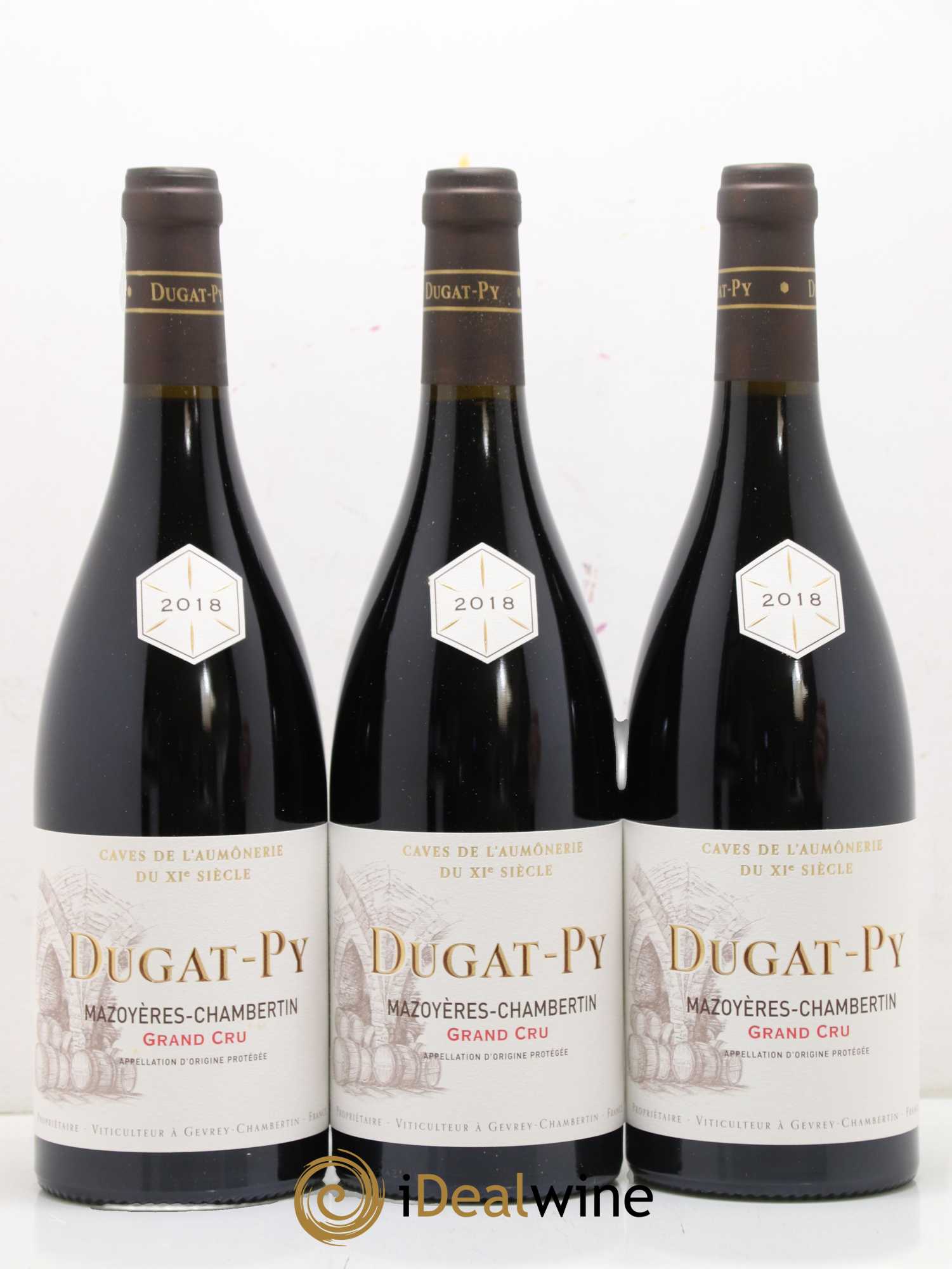 Mazoyères-Chambertin Grand Cru Très Vieilles Vignes Dugat-Py 2018 - Lot de 3 bouteilles - 0